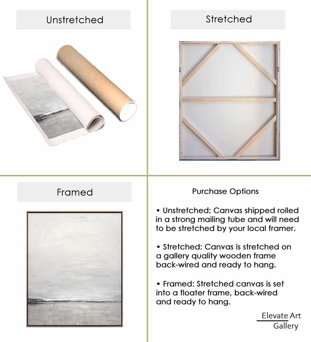 Art For Modern Interior Minimalist Big Handmade Artwork For Livingroom