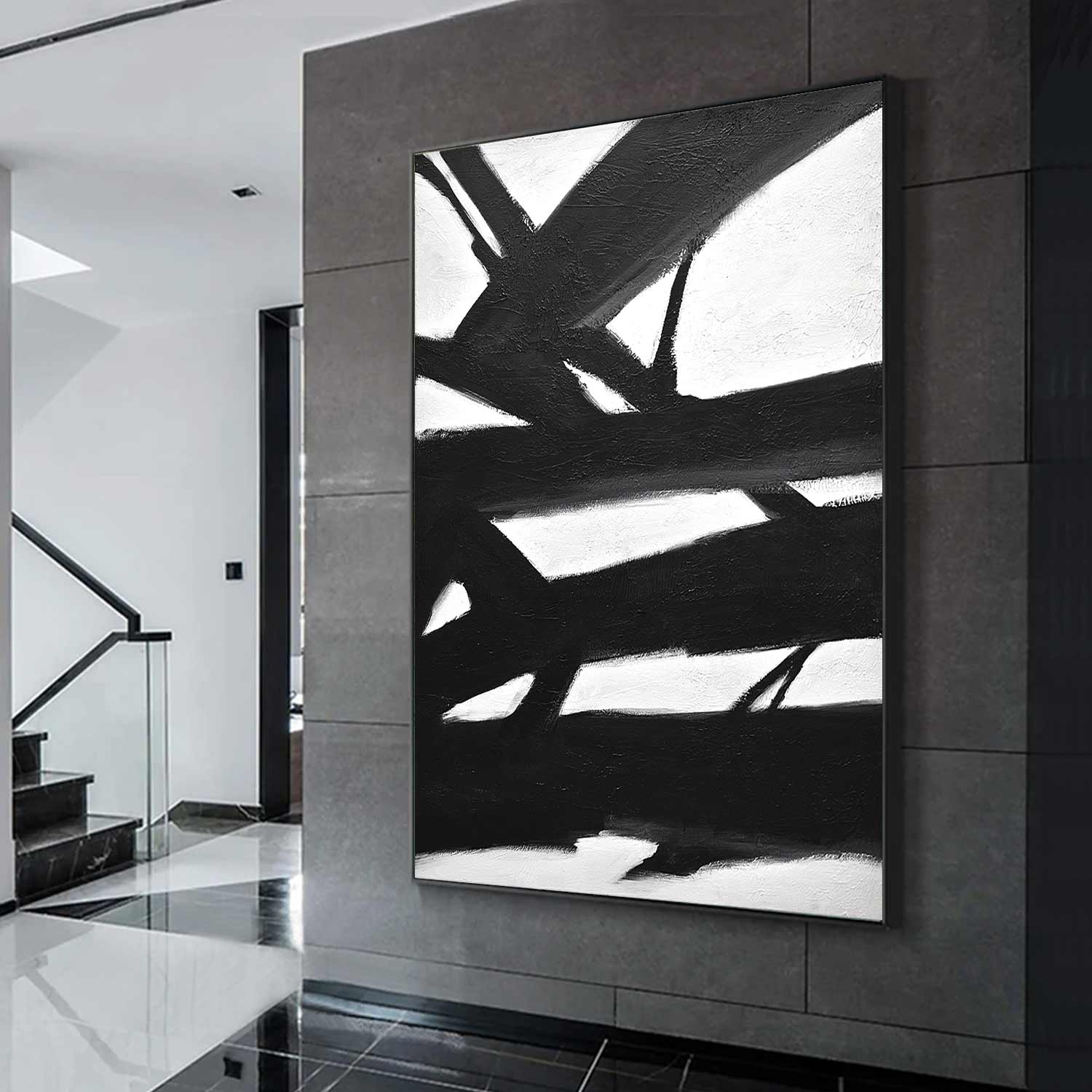 40 x 60 painting kline inspired