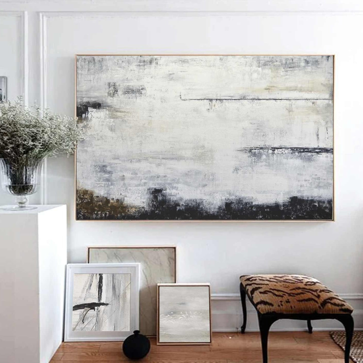 40x60 Large Piece Of Artwork For Office Wall Space Painting Brushwork