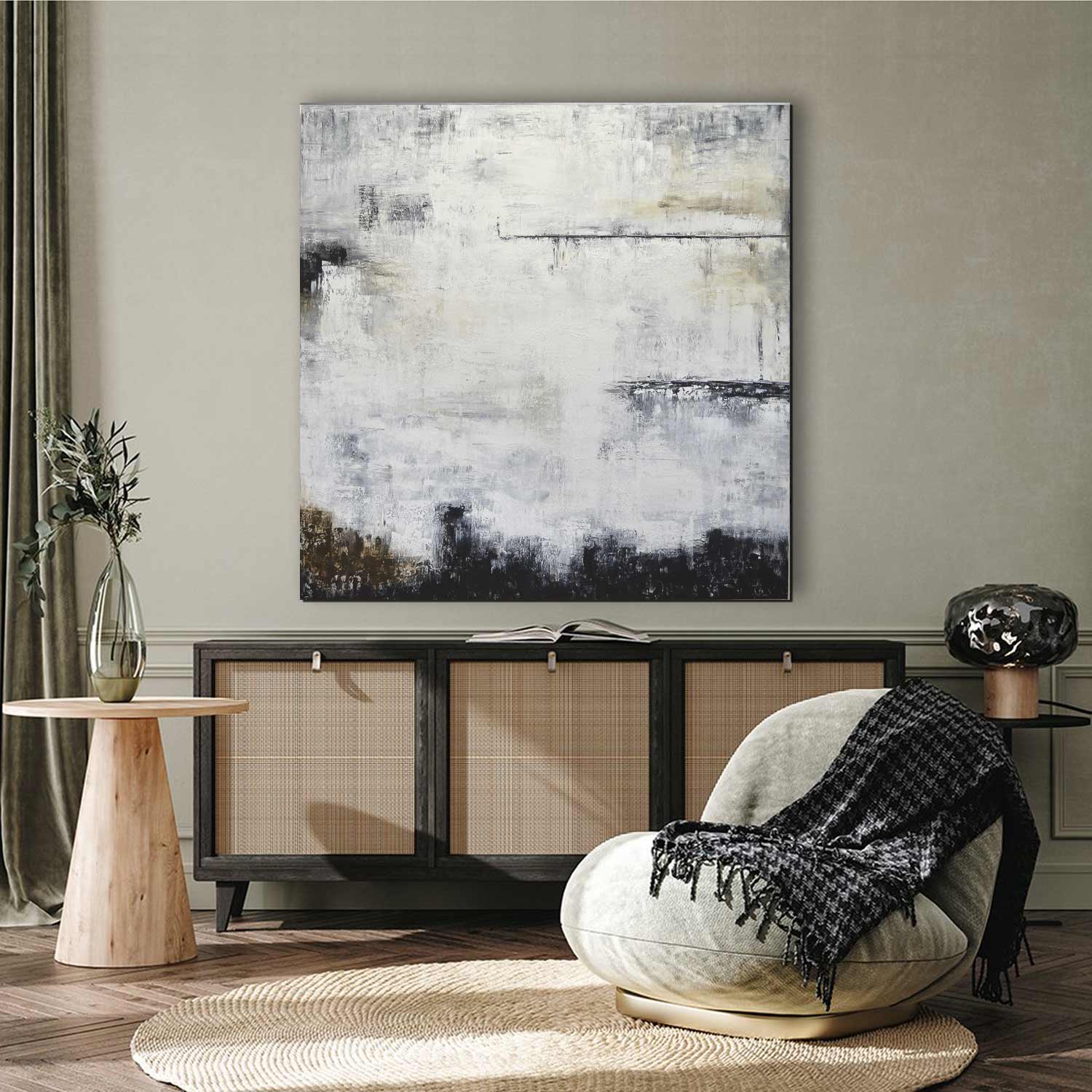 48x48 original art square contemporary
