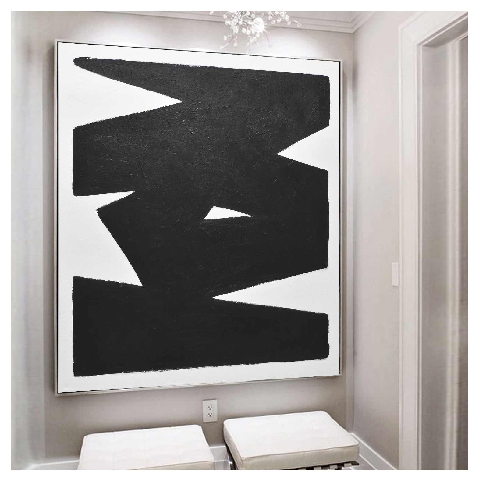 Abstract Expressionism Large Wall Decor