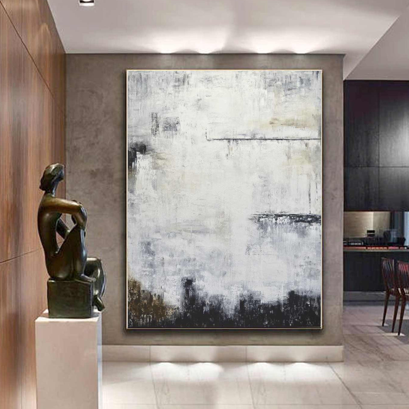 Muted Colors Giant Rich Painting Affordable Art Online Gallery