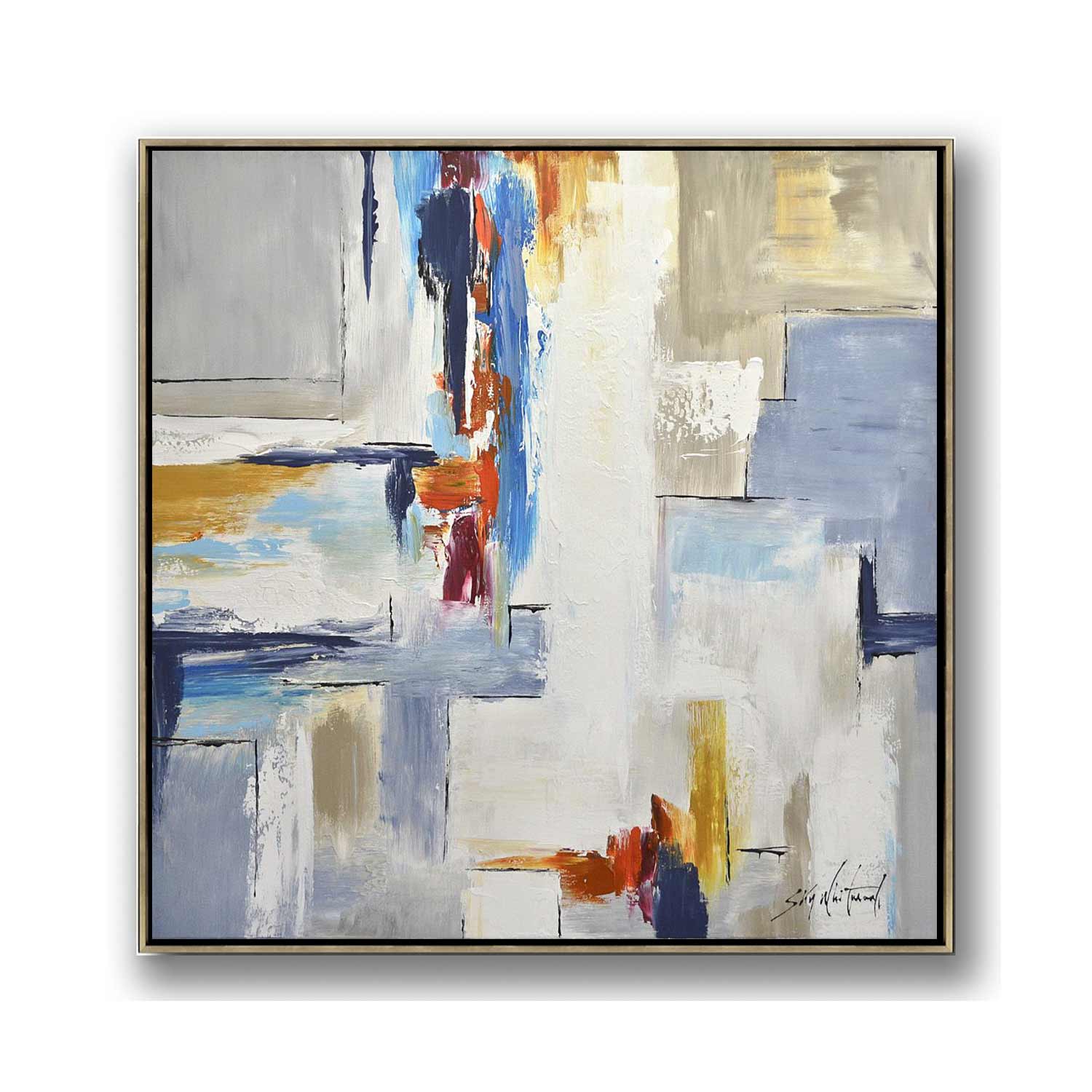 Original Abstract Painting One Of A Kind
