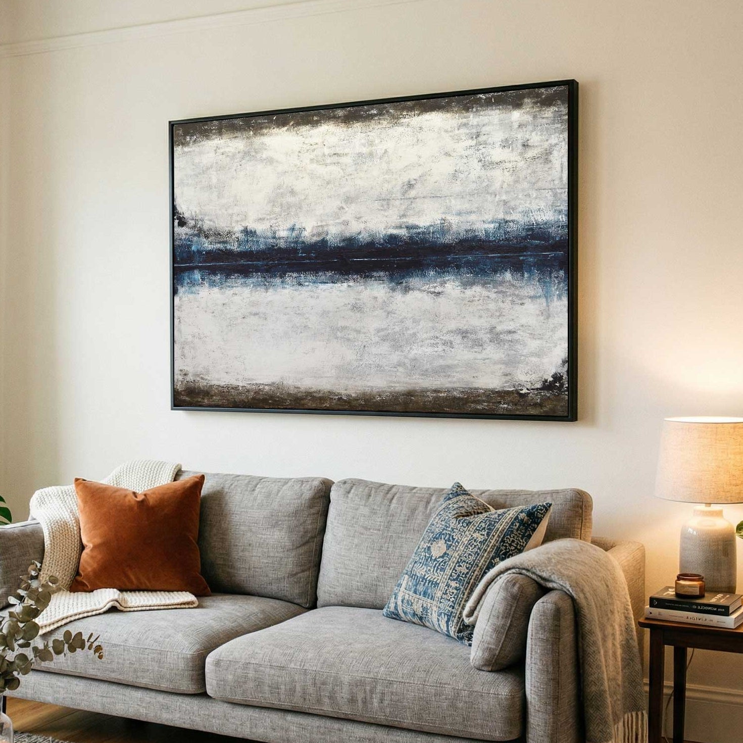 USA Made Painting Contemporary Abstract Wall Art Centerpiece