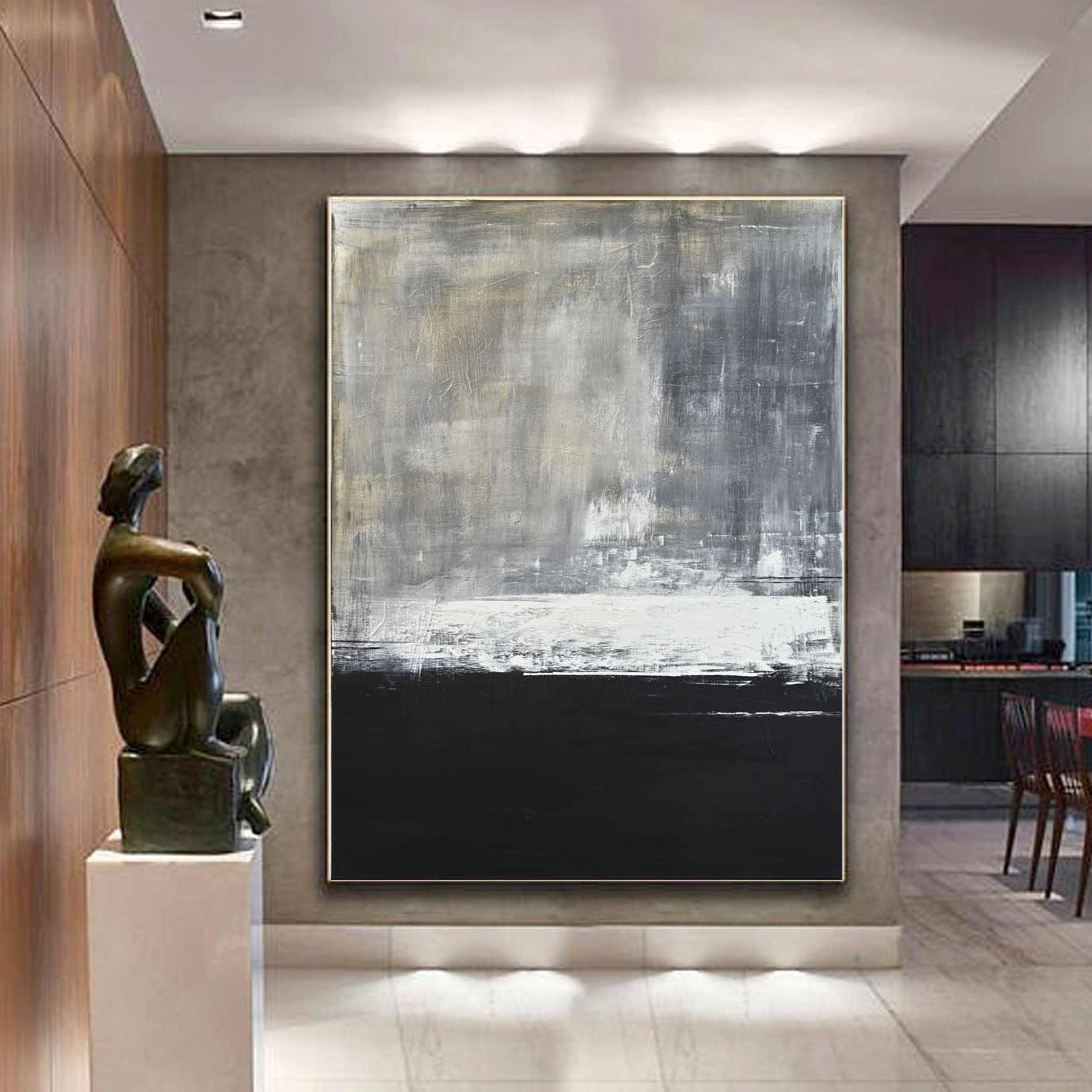 contemporary abstract painting wall art