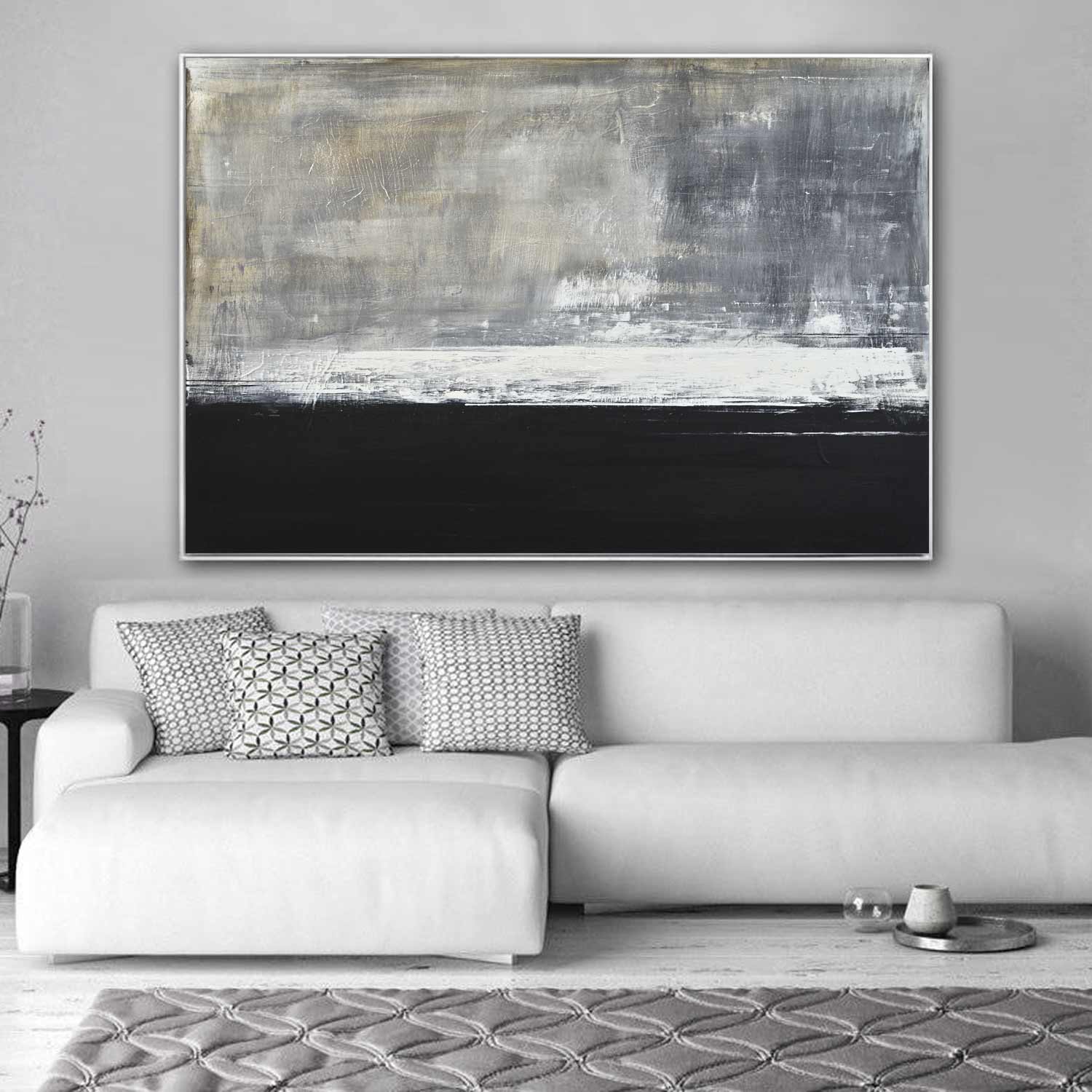 abstract painting exclusive modern home decor brushwork