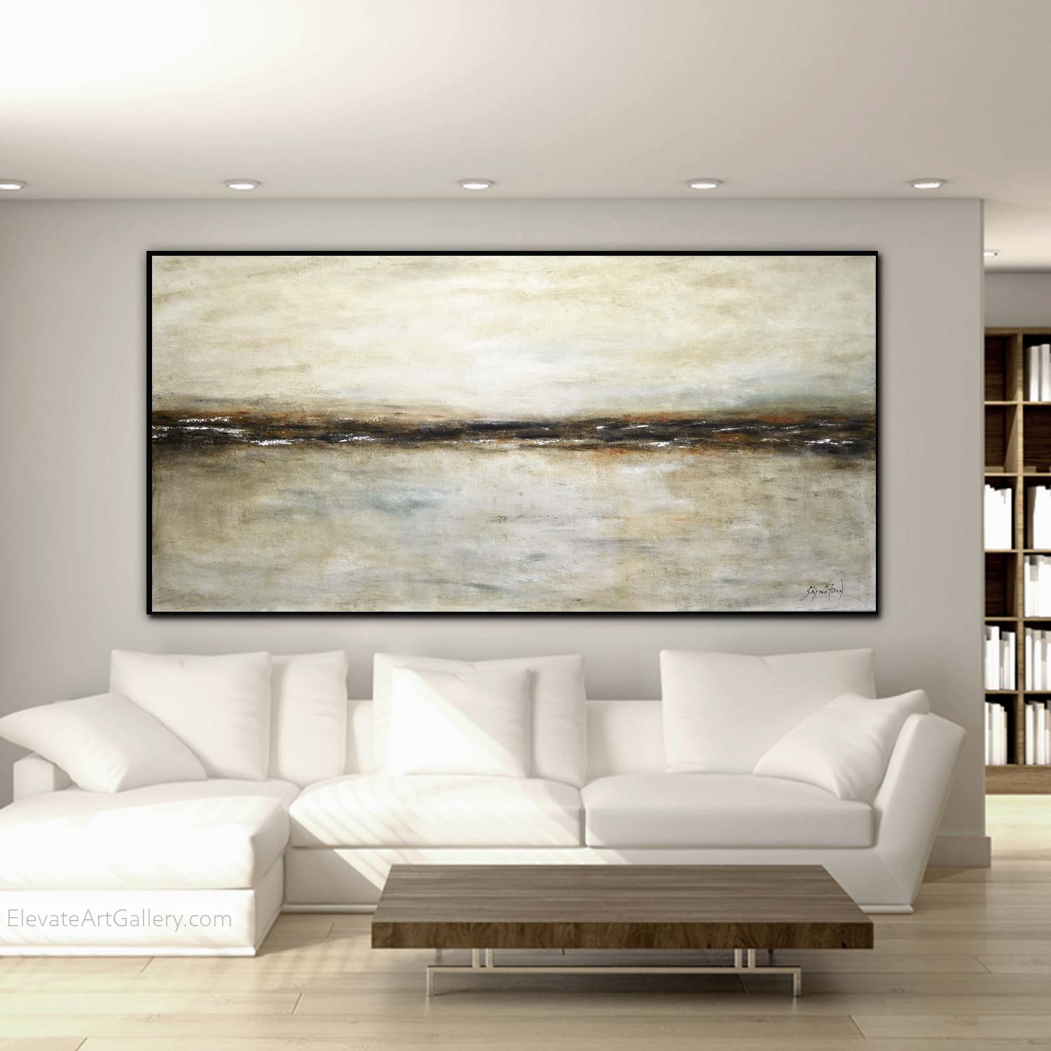 abstract large painting