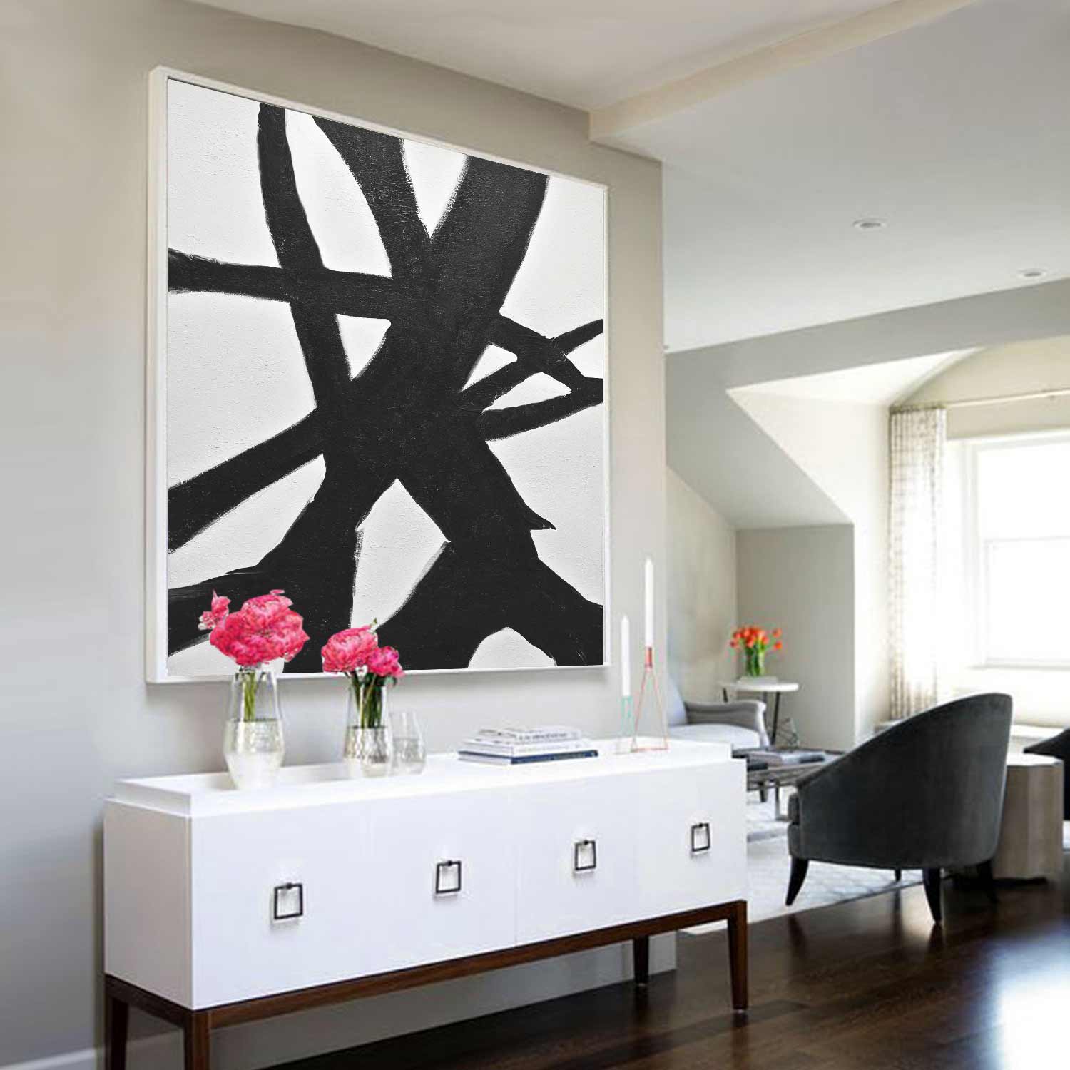 abstract expressionist mid century art