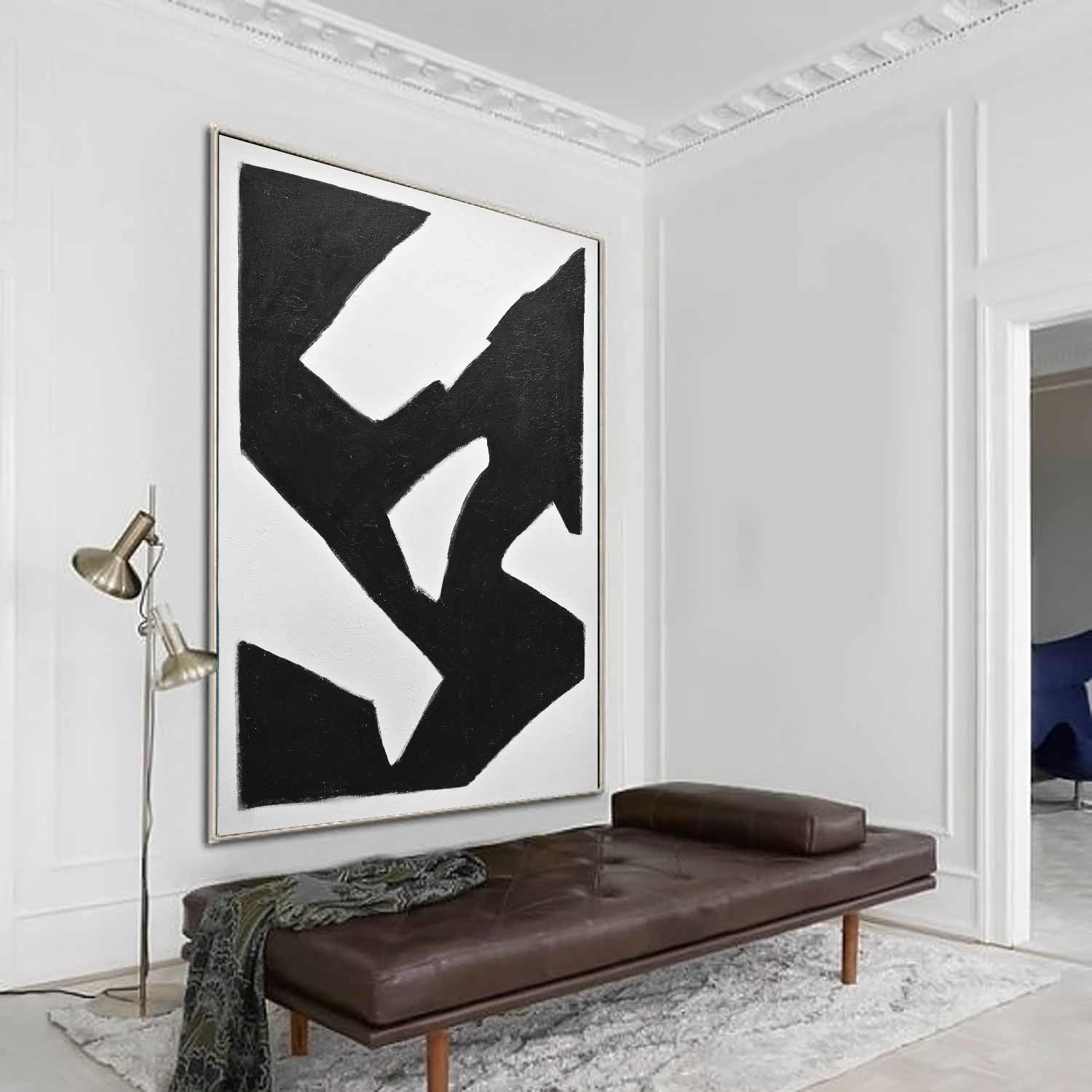 abstract Abstract For Office Wall Quality Framed Oversized Artwork Trendy