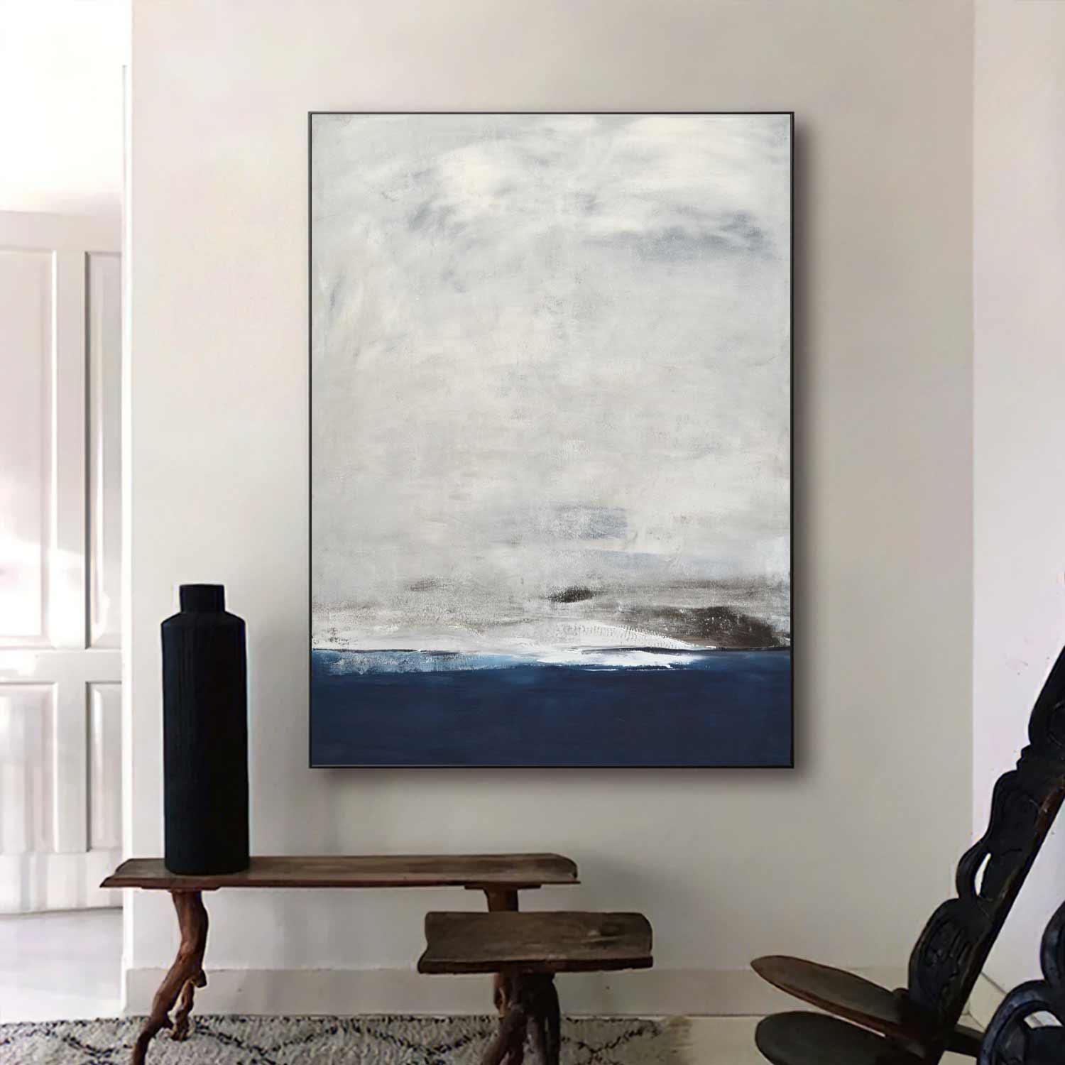 abstract painting seascape