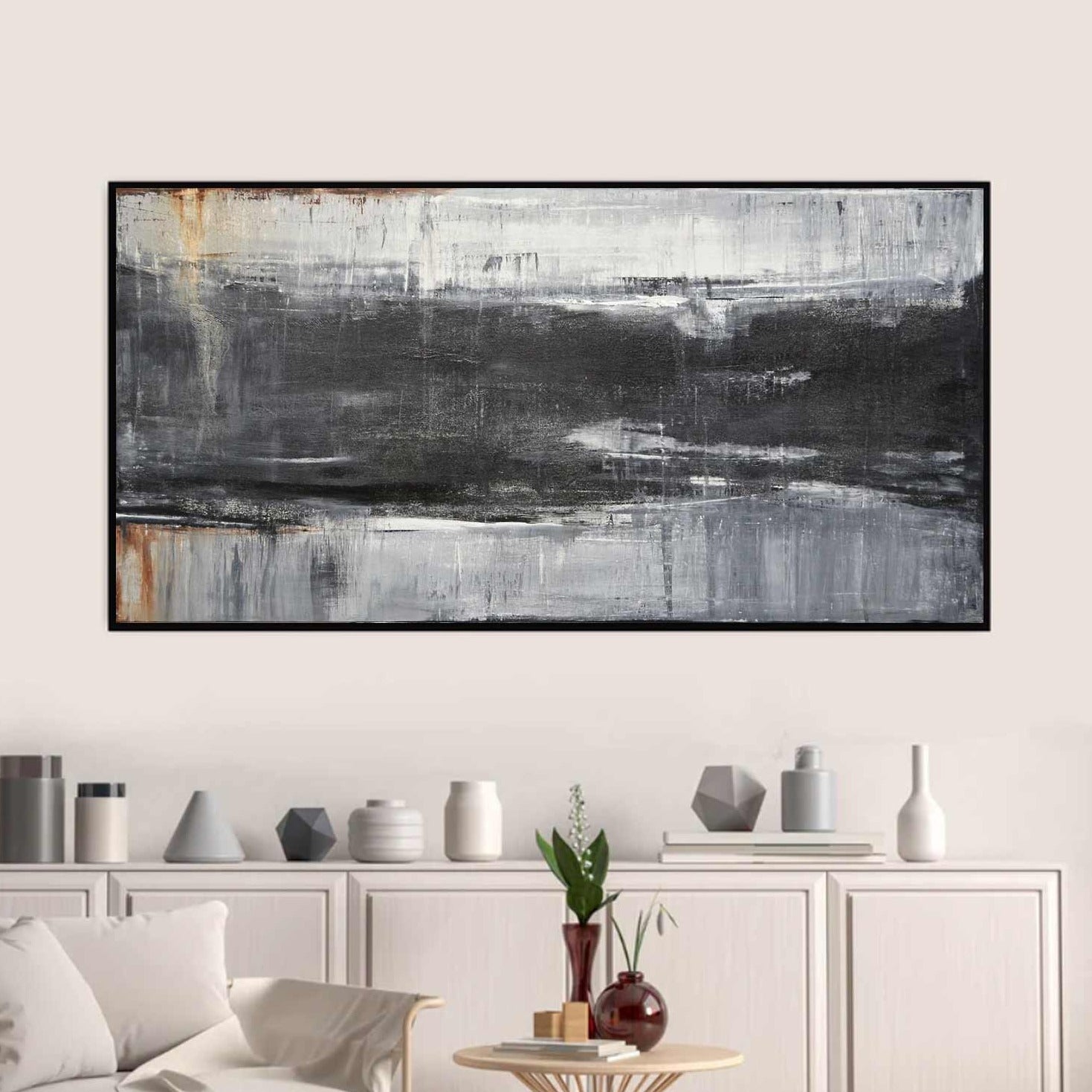 abstract dark edgy artwork painting