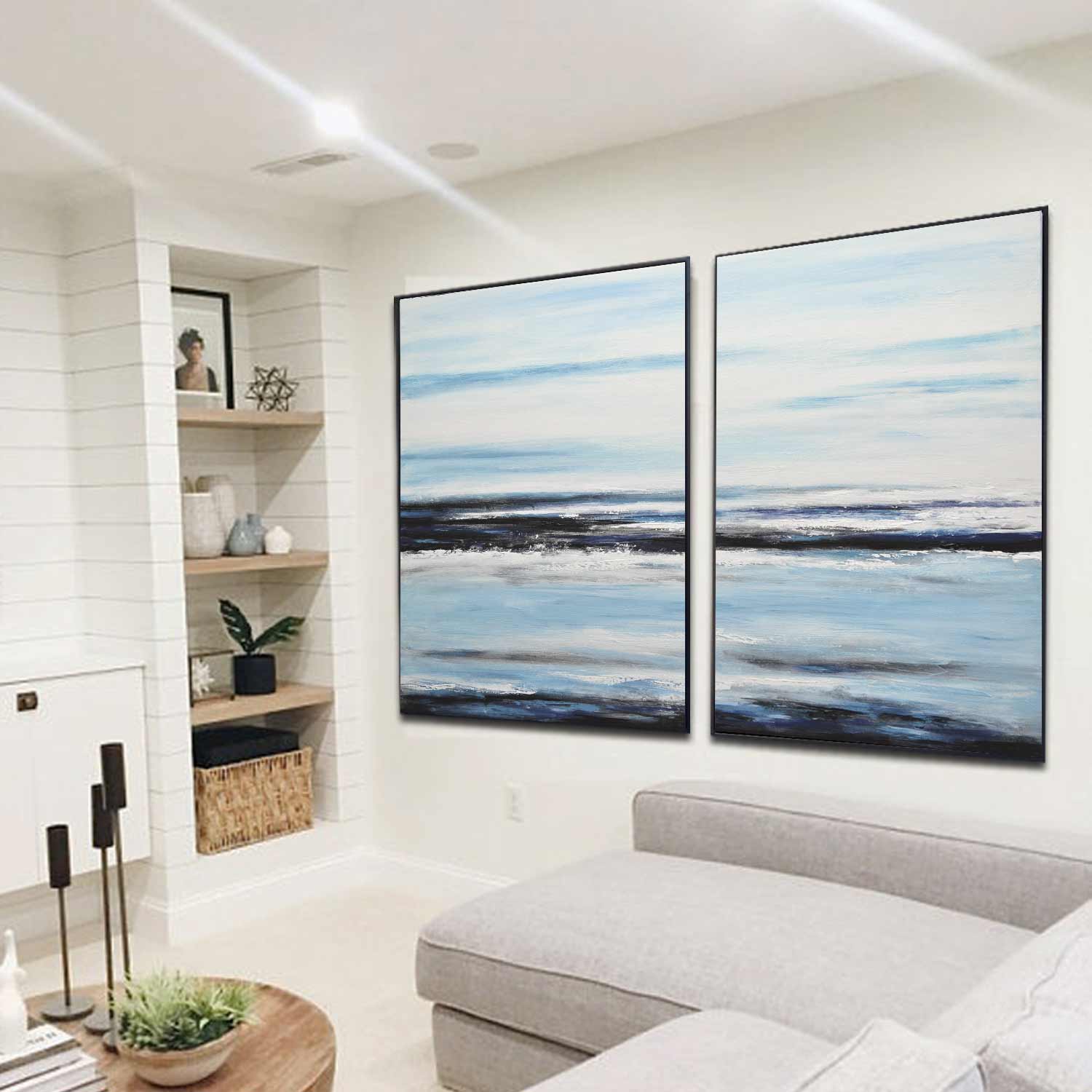 diptych artwork wall art