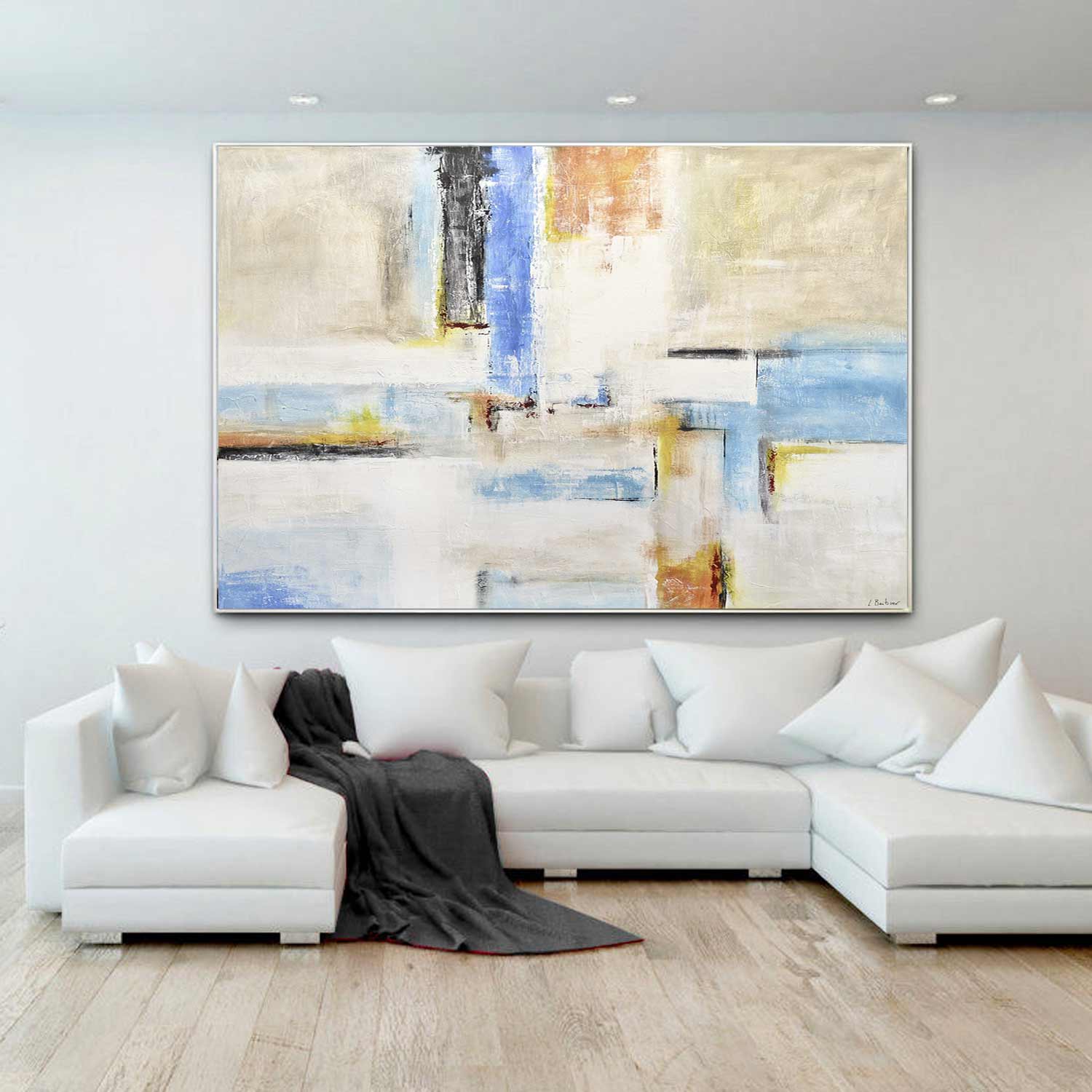 geometric abstract bold artwork