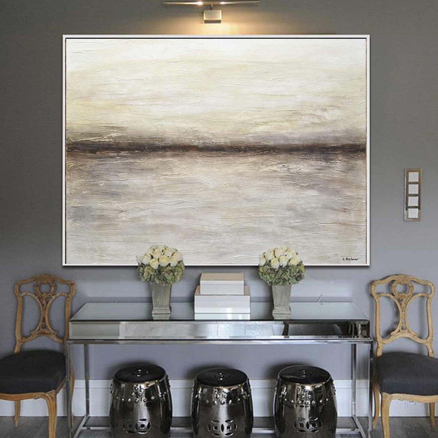 original textured large horizon art