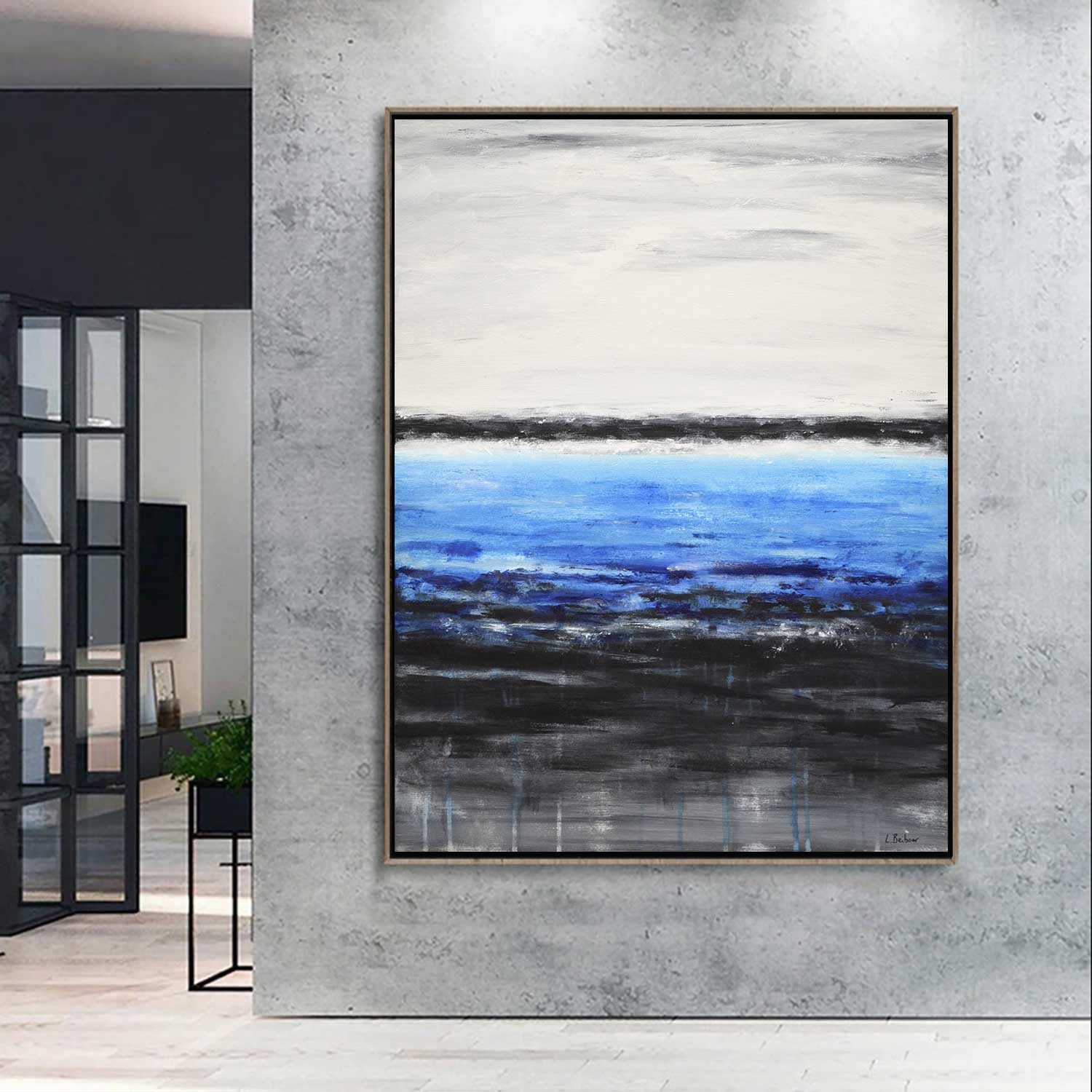 landscape handmade abstract art