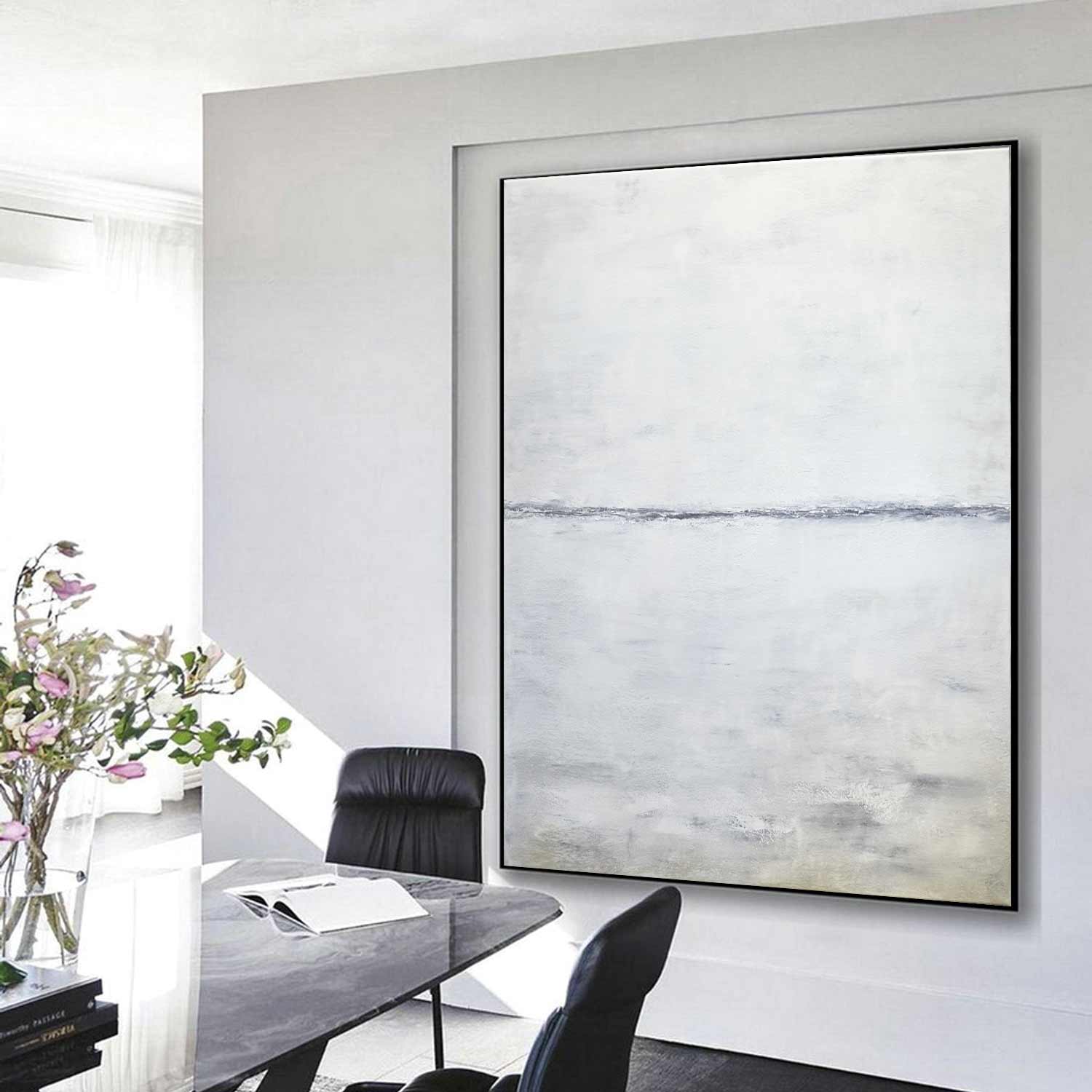 landscape hand painted seascape