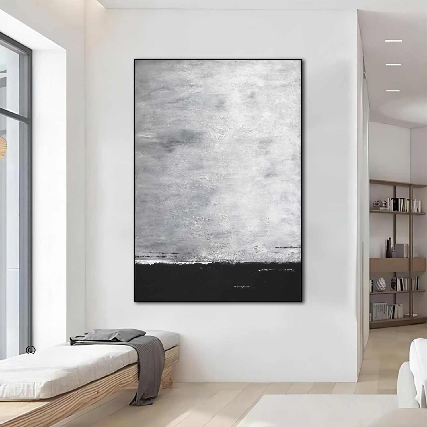 dramatic landscape abstract easy