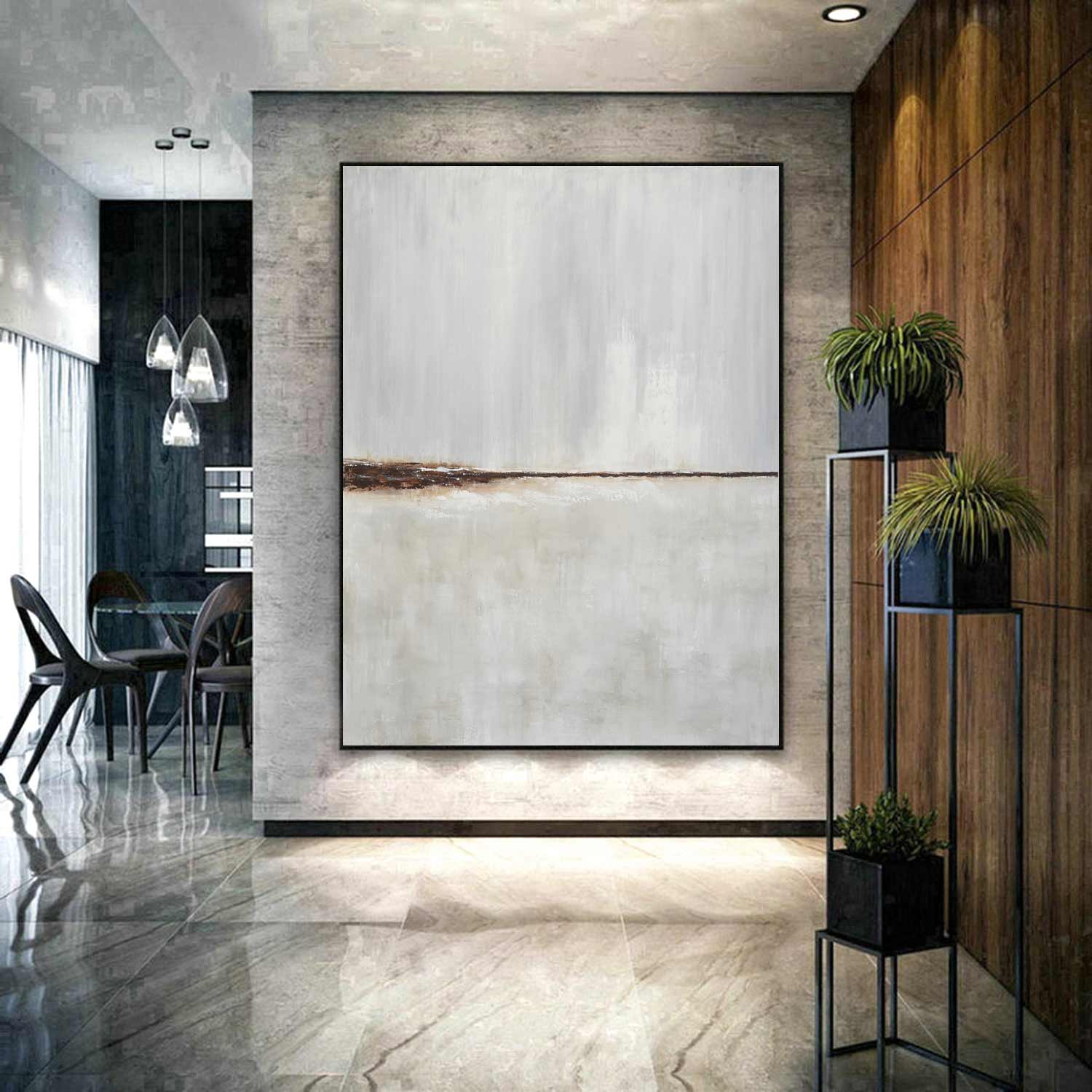 large landscape beach wall art
