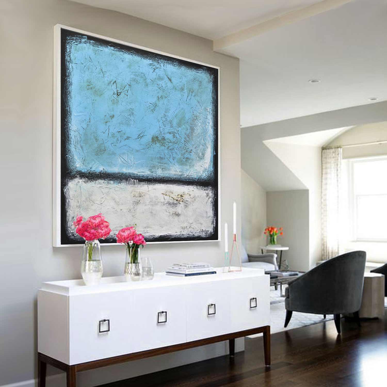 large abstract rothko style
