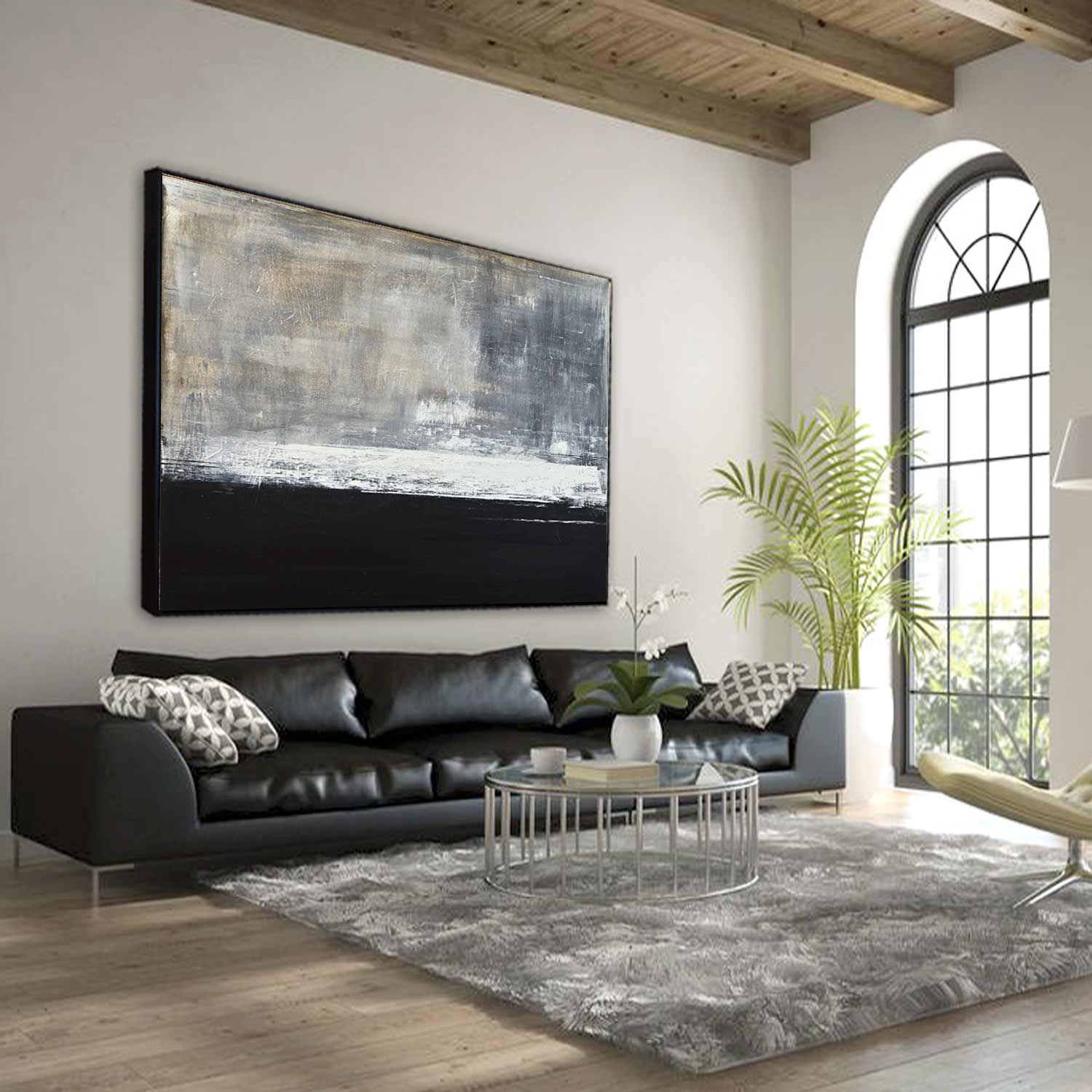 abstract large painting