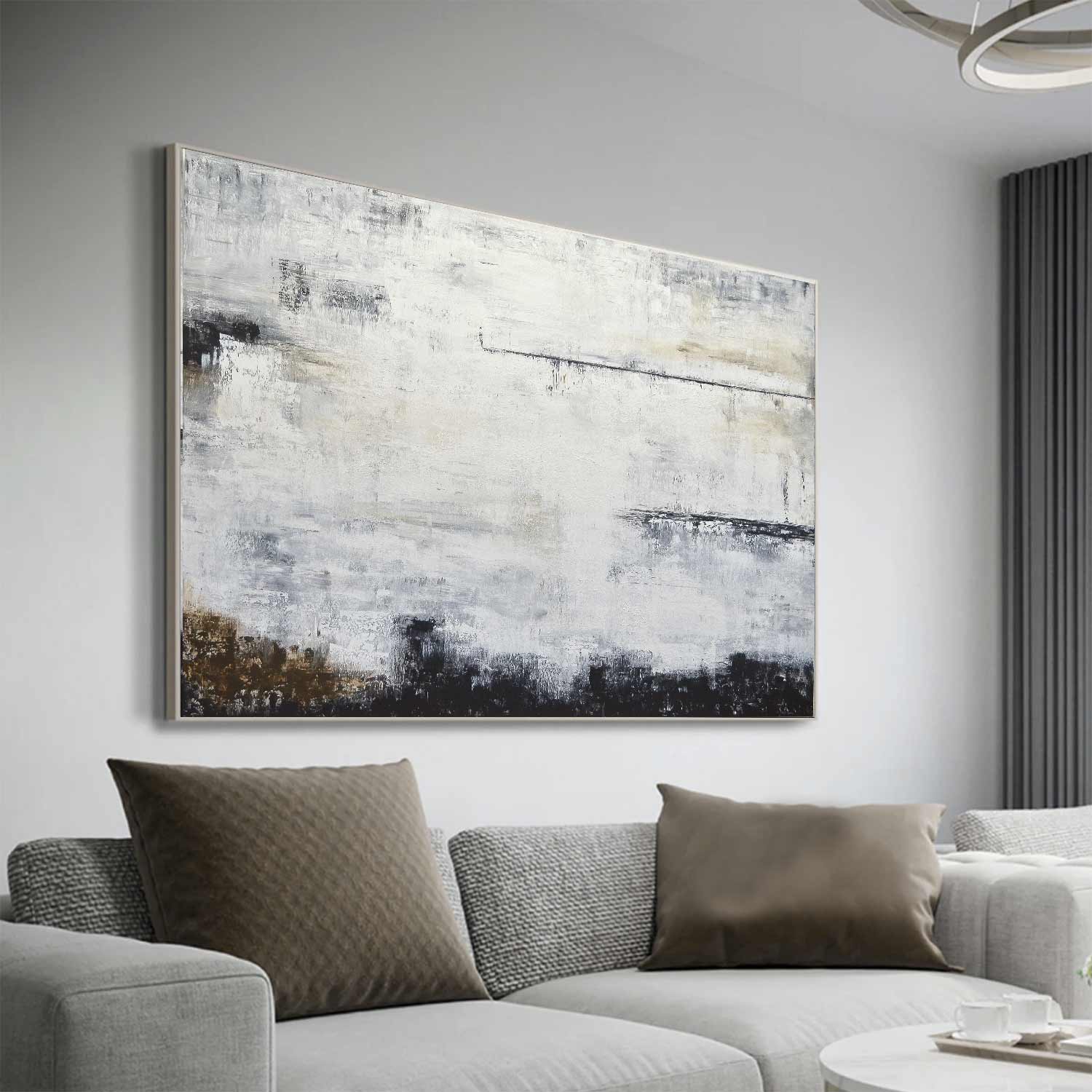 modern contemporary handmade painting