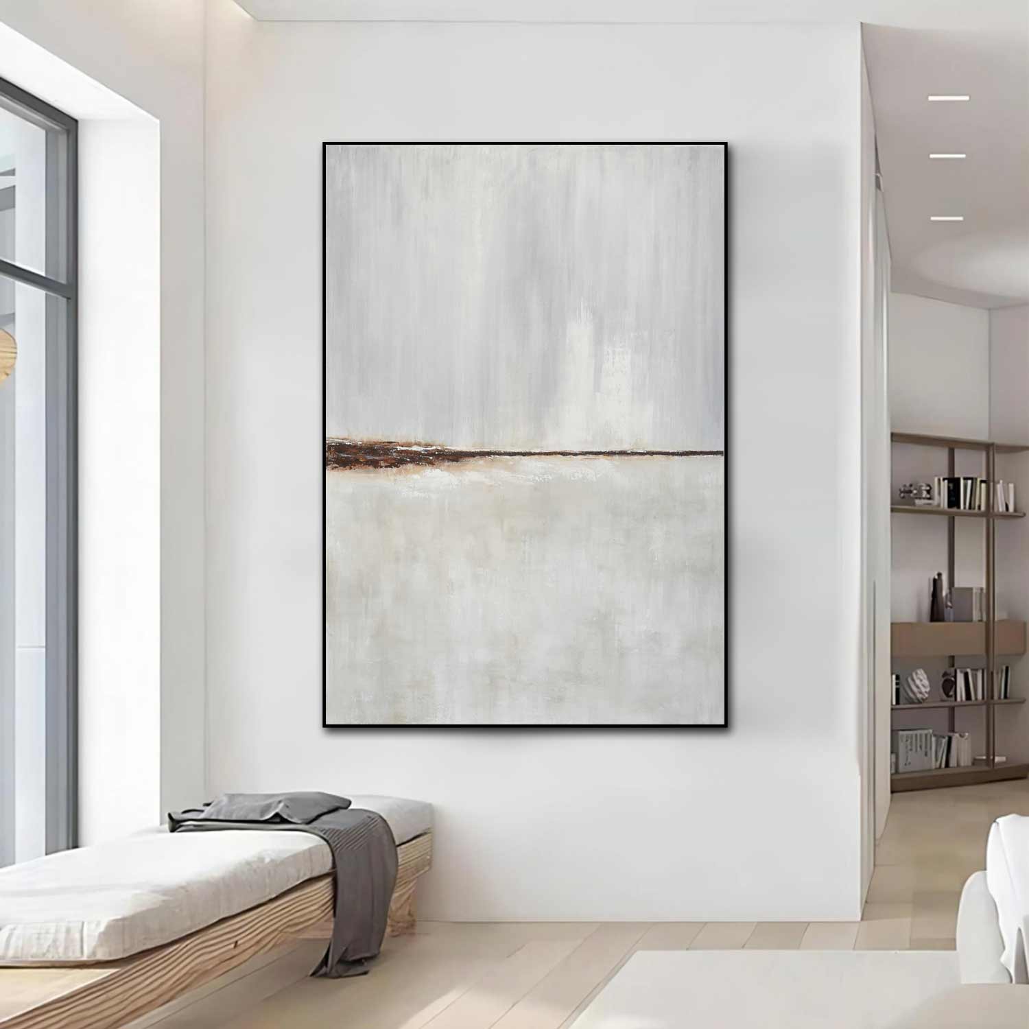 original abstract landscape beach