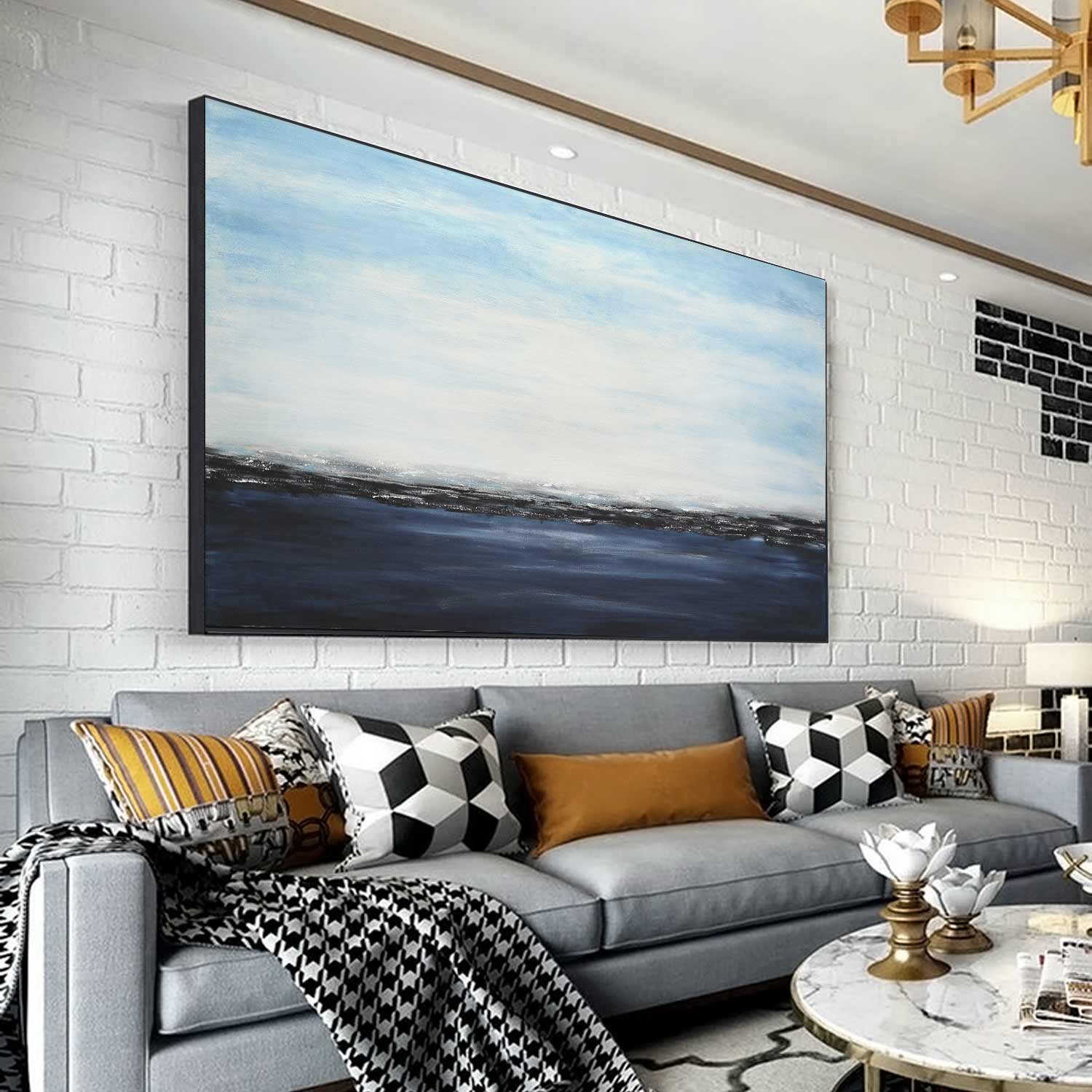 original painting design horizon