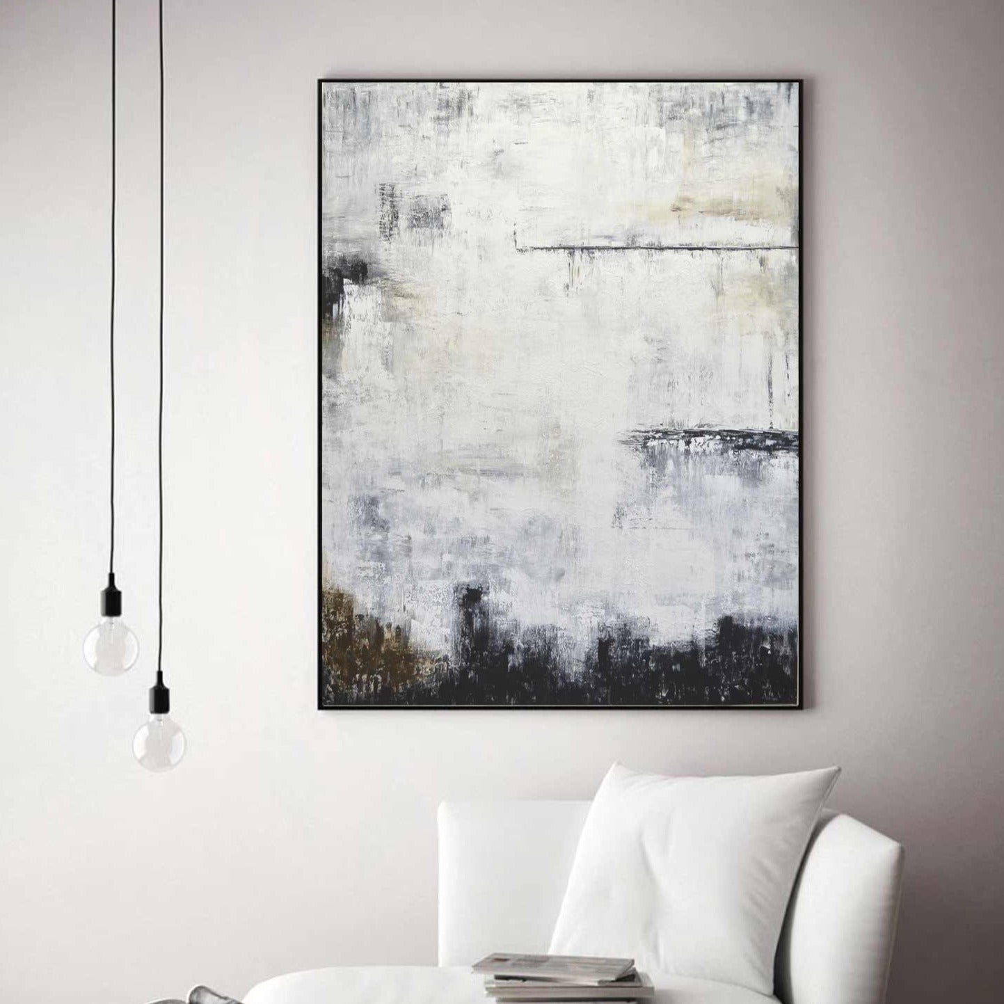 large vertical Muted Colors Giant Rich Painting Affordable Art Online Gallery