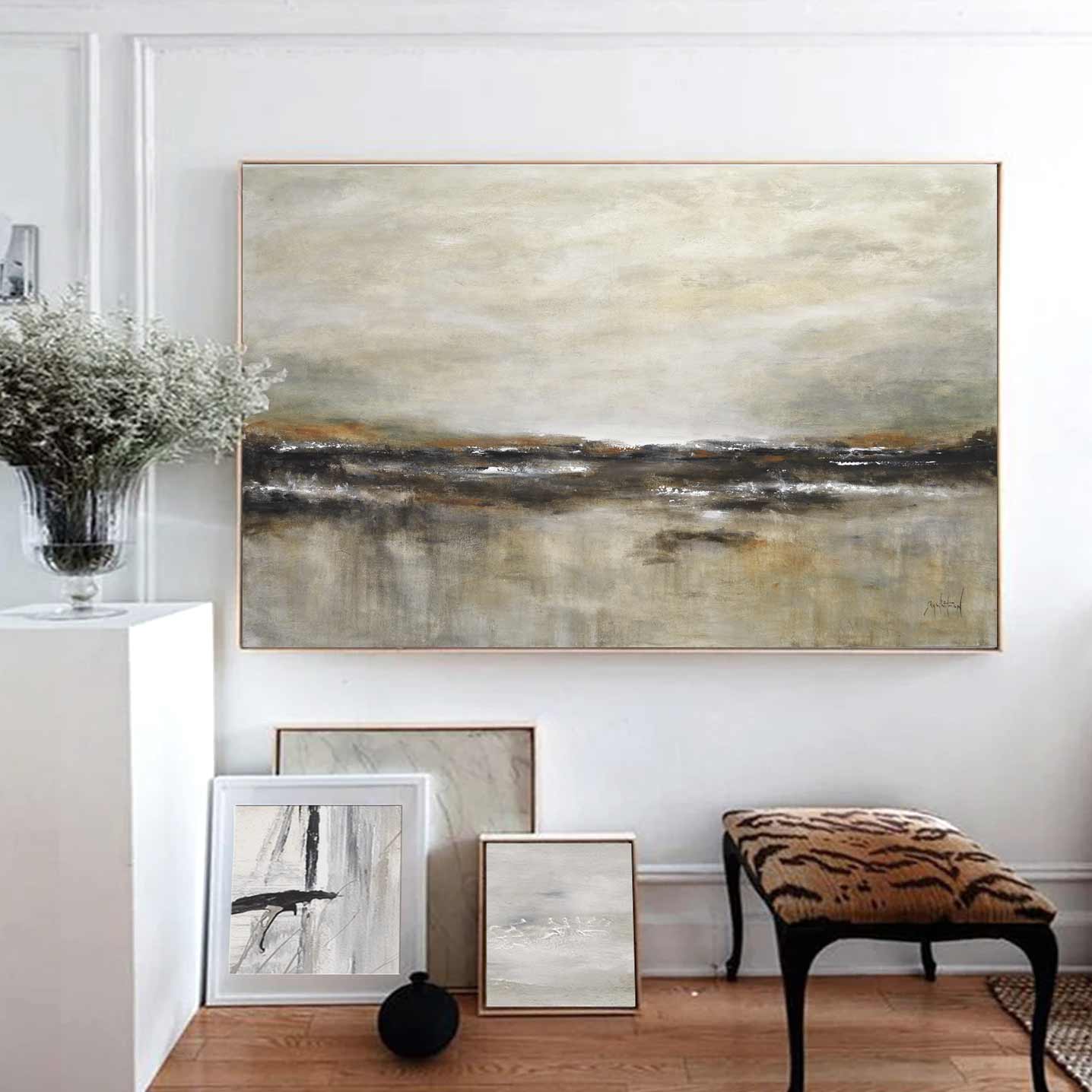 original warm colors landscape