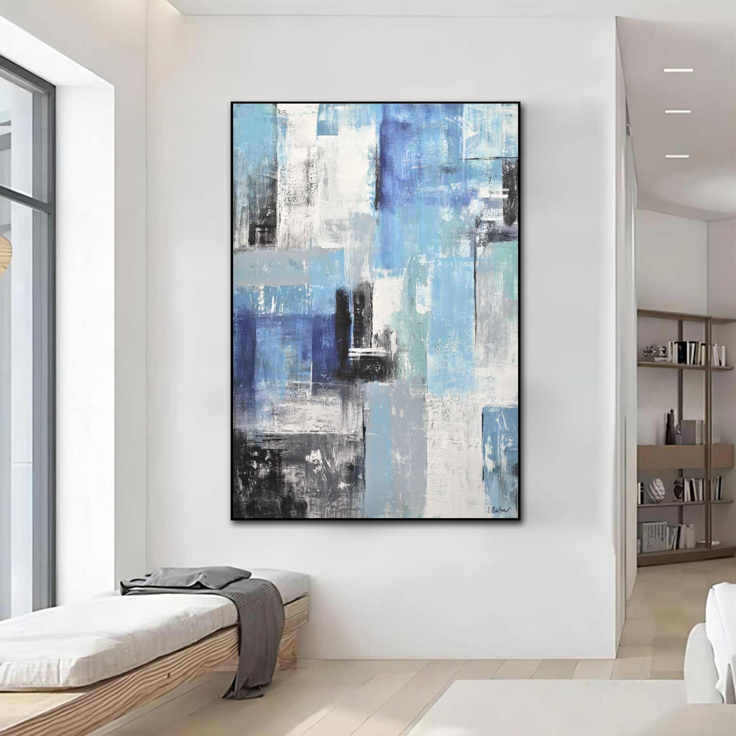 painting geometric decor