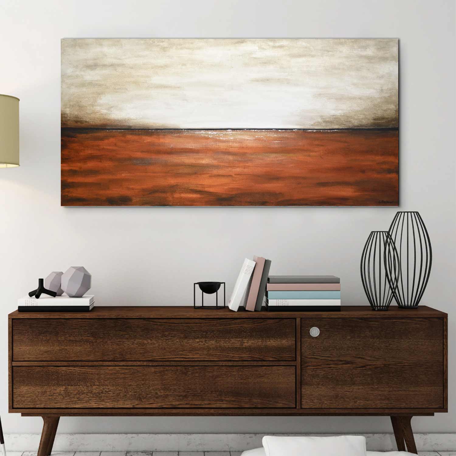 hand painted landscape