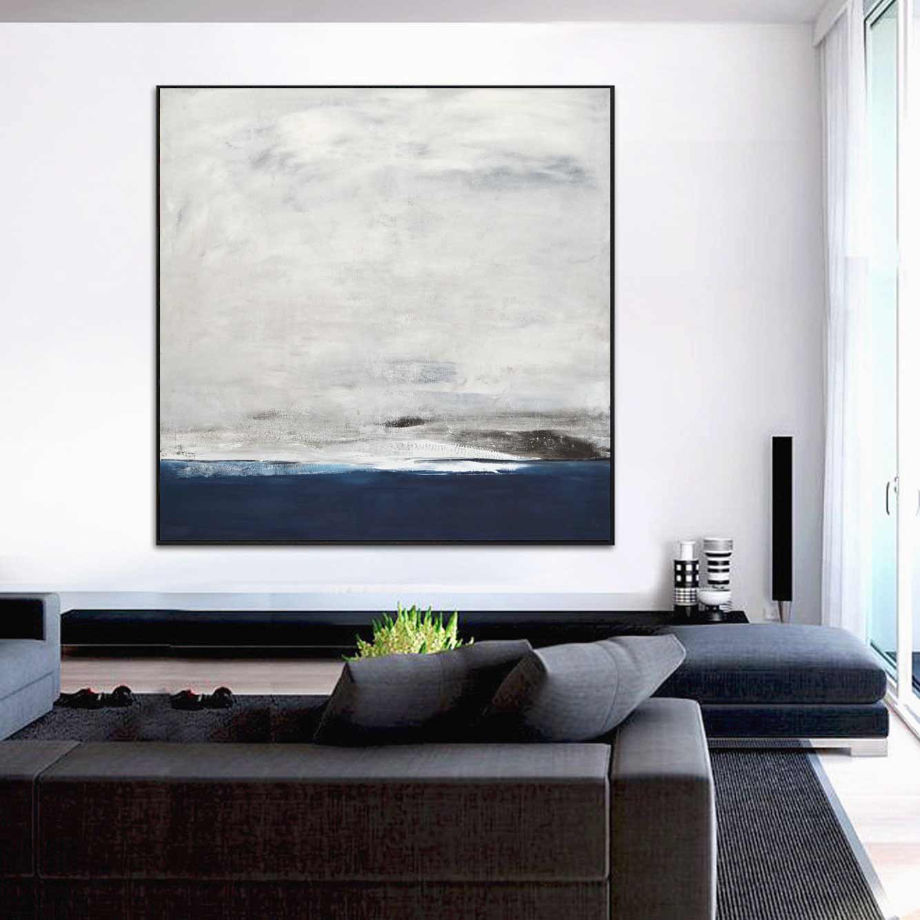 seashore seascape painting