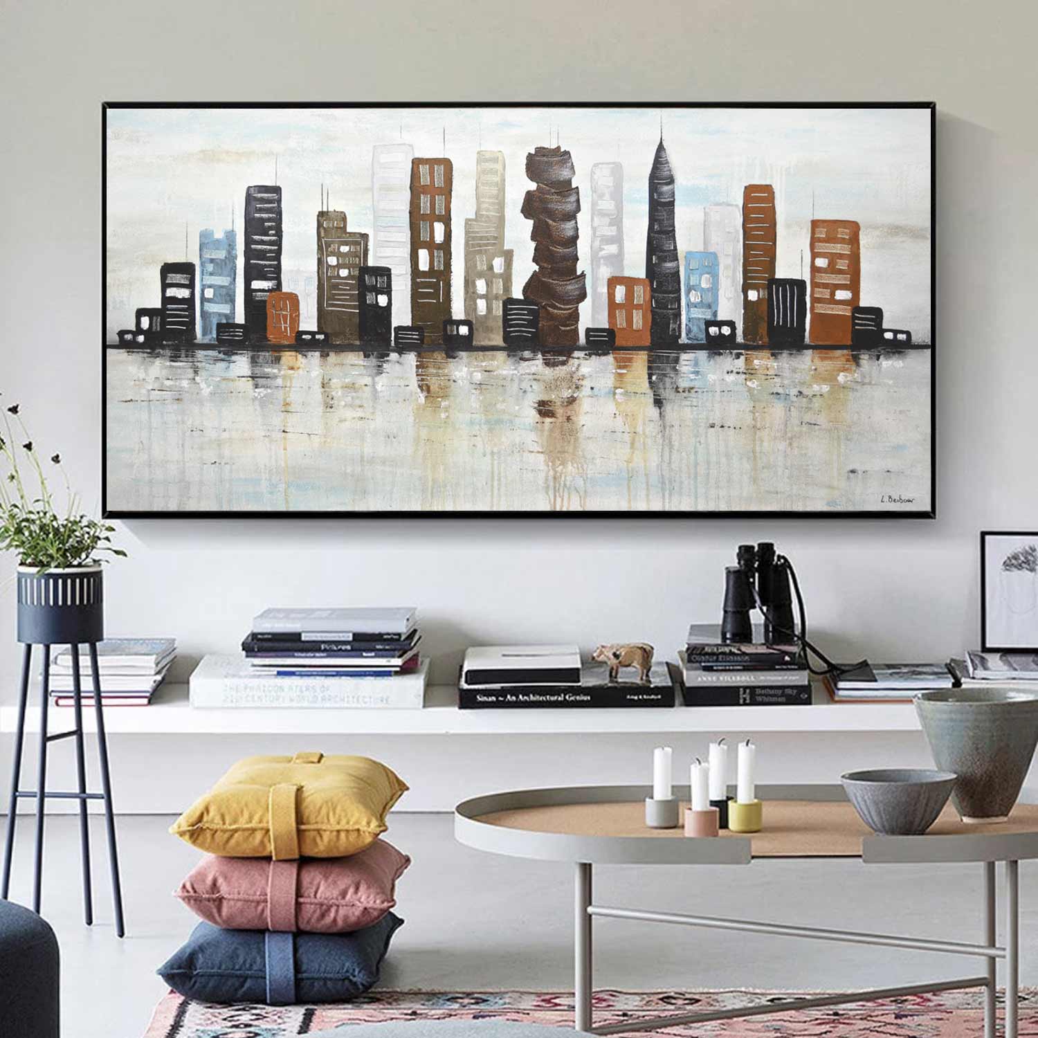 skyline city buildings