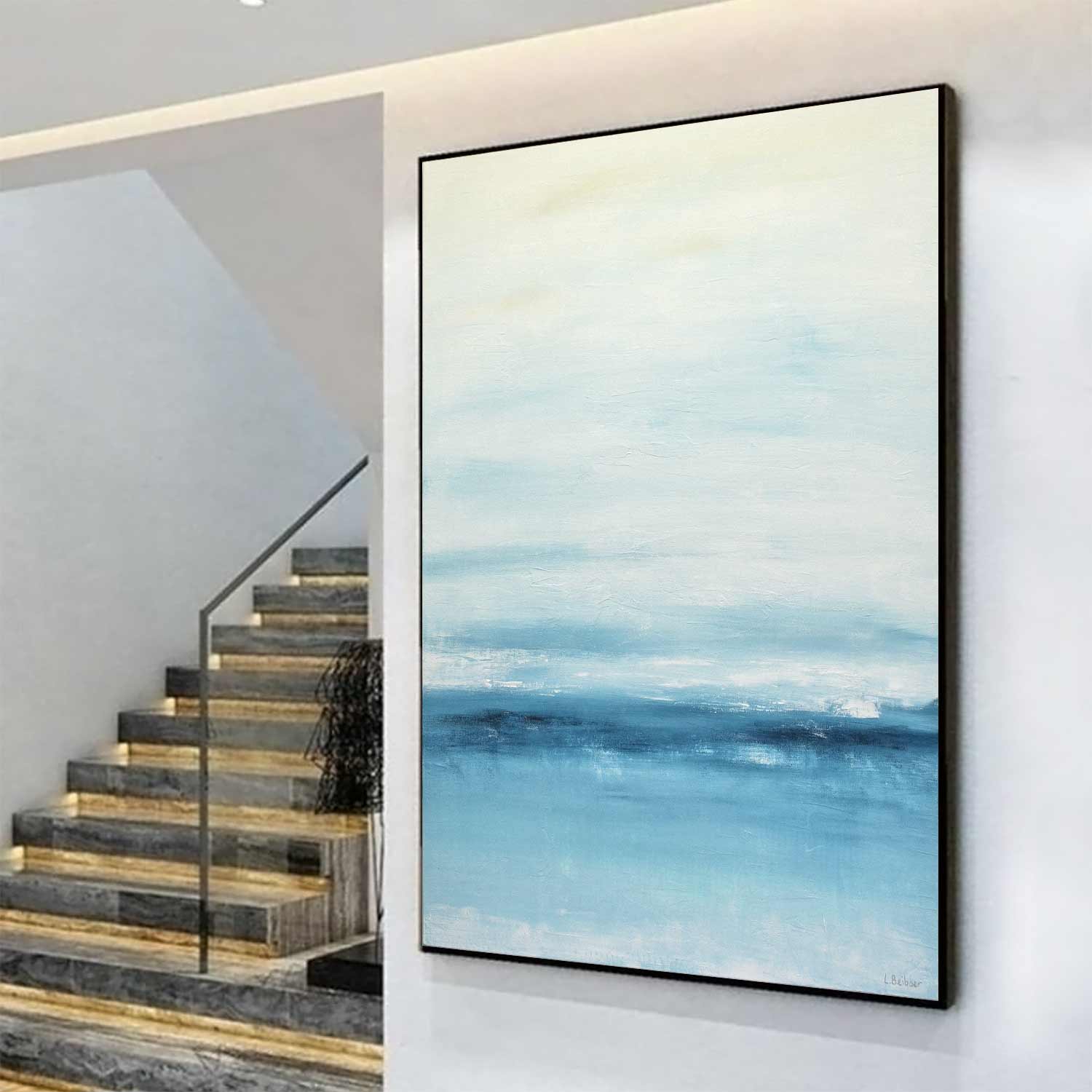 vertical artwork impressionism
