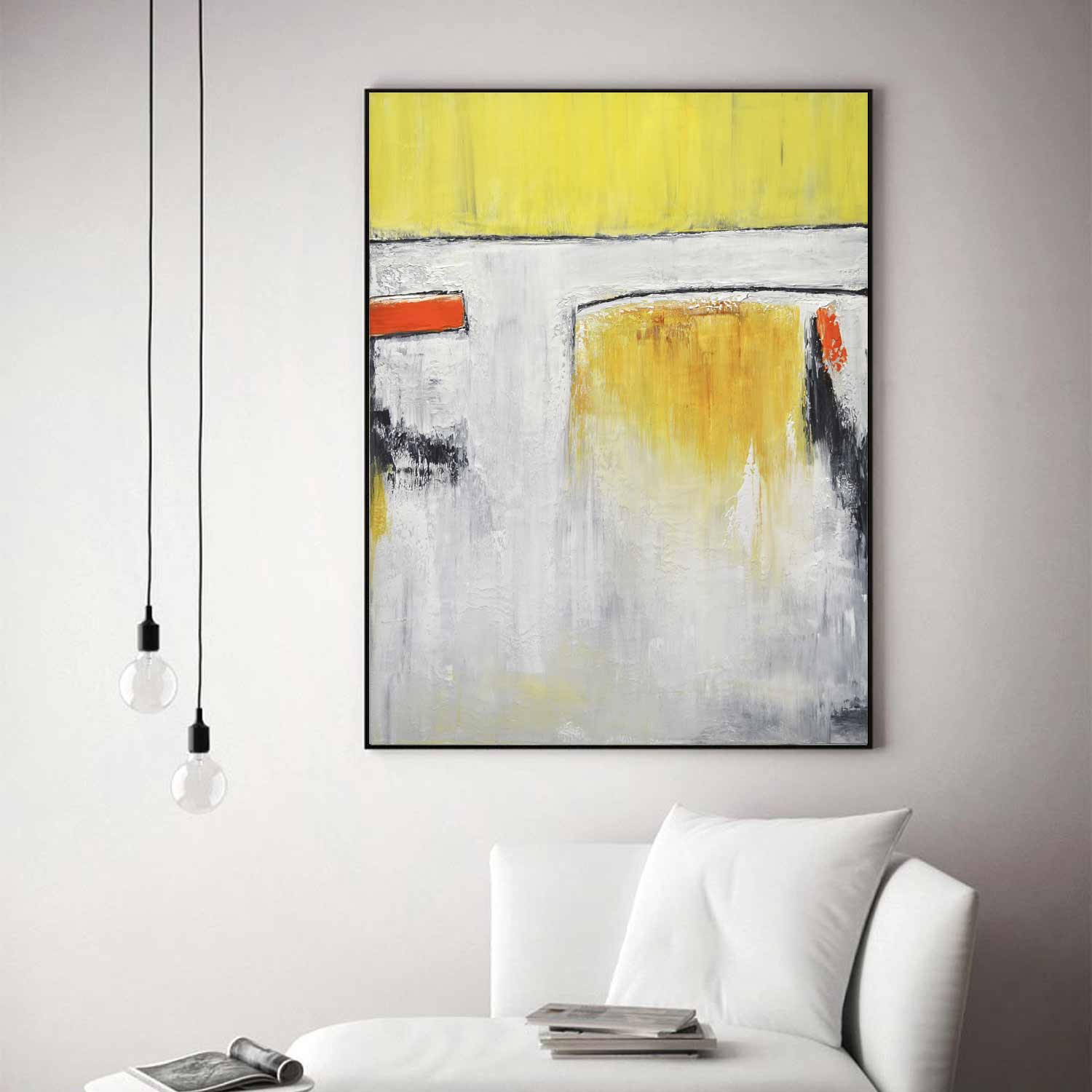 vertical ready to painting painting