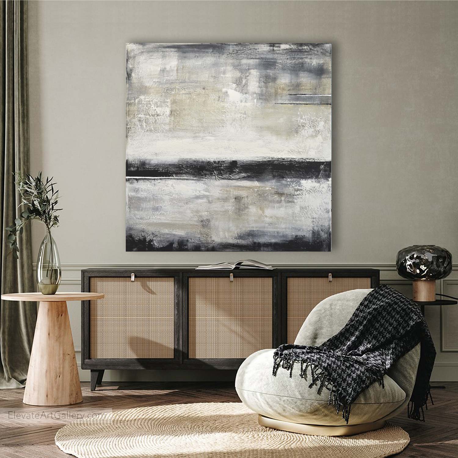 large square wall art paniting