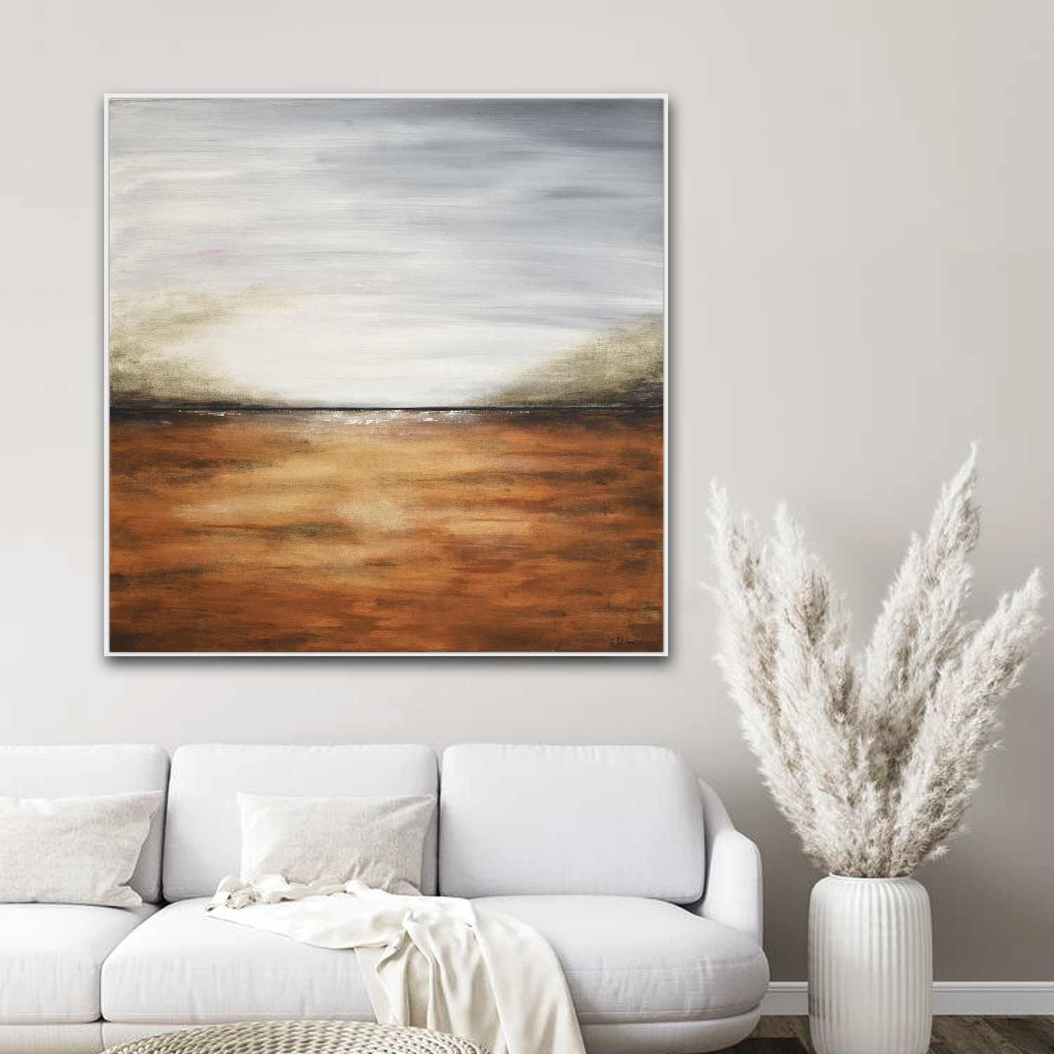 sienna amber landscape wall decor