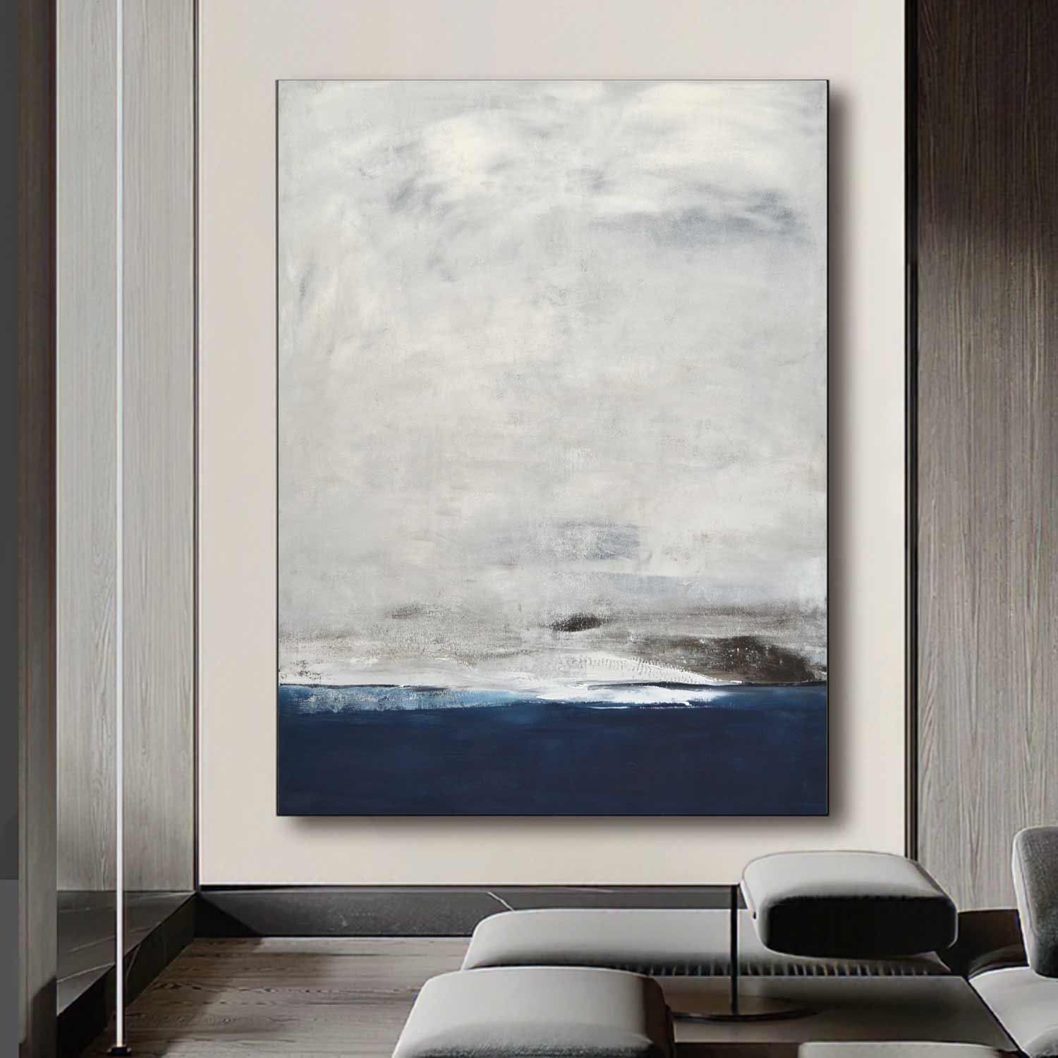 vertical painting waves