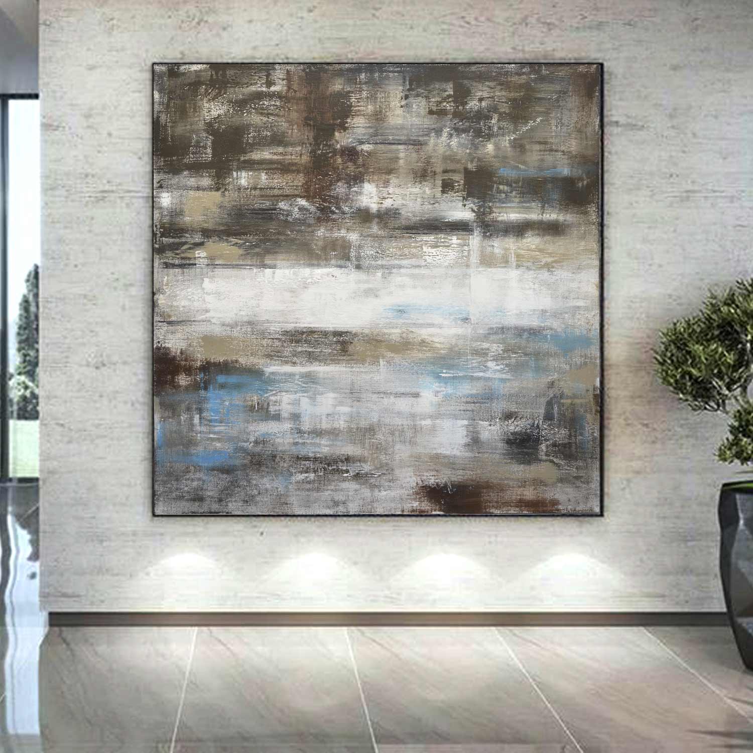 72x72 wall art oil painting