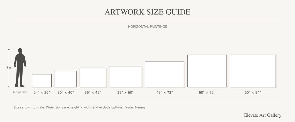 horizontal size guide