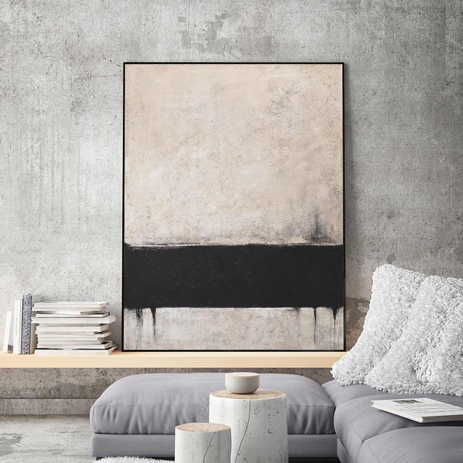 Modern Contemporary Textured Abstract