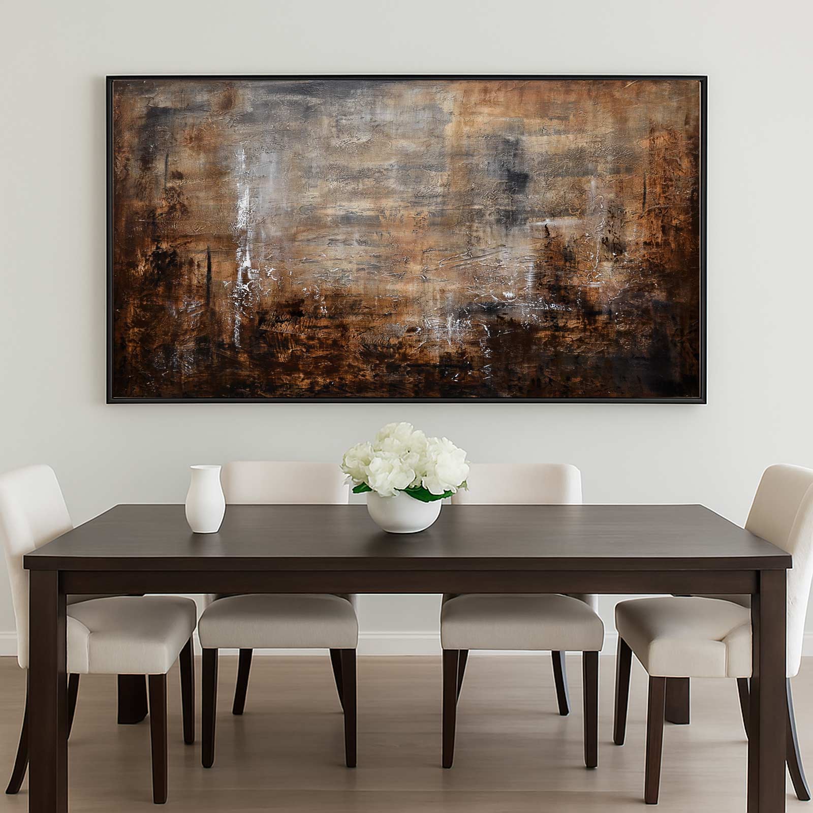 Contemporary Brown Original dinner table