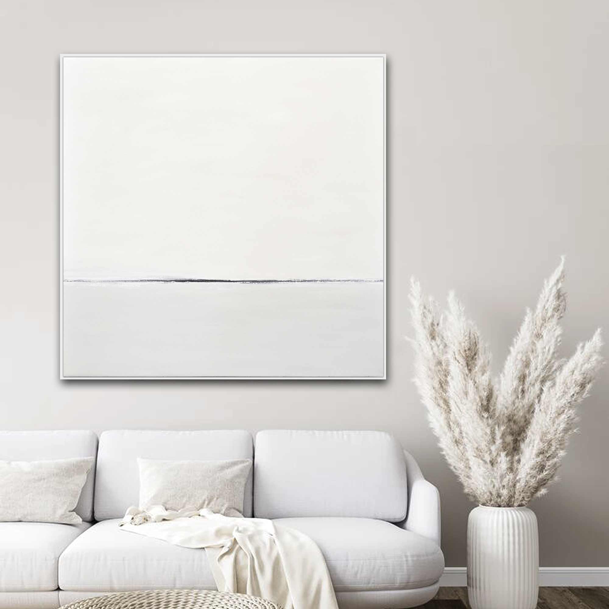 Framed Painting Neutrals Timeless Design