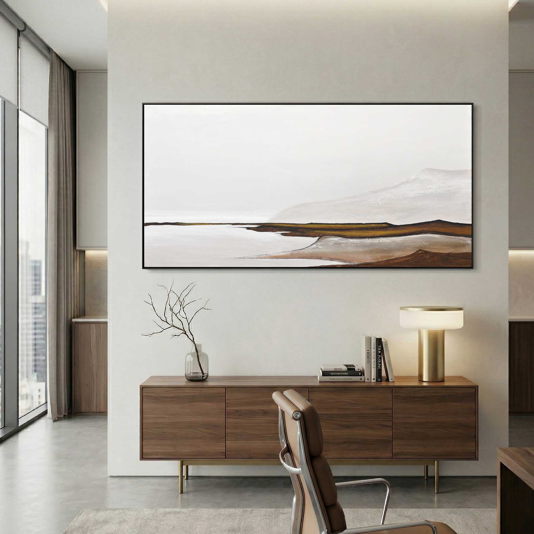 modern art for home office