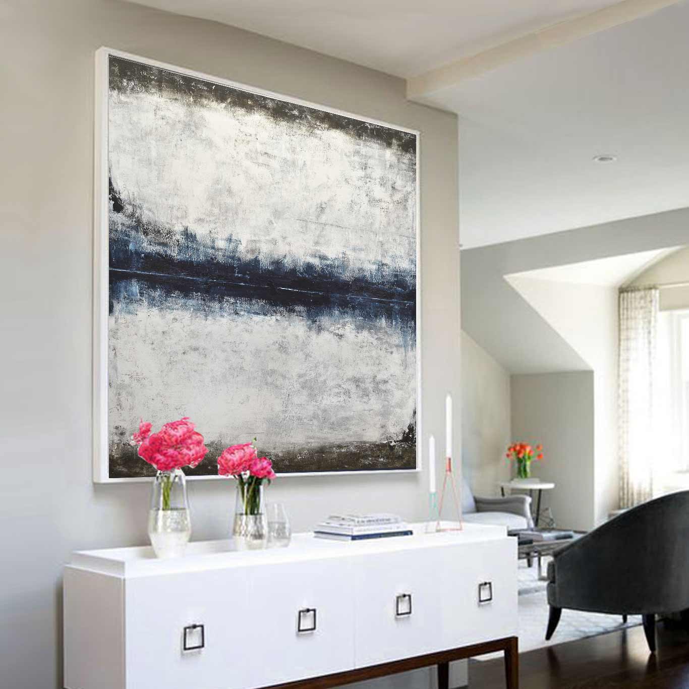 artwork large abstract painting