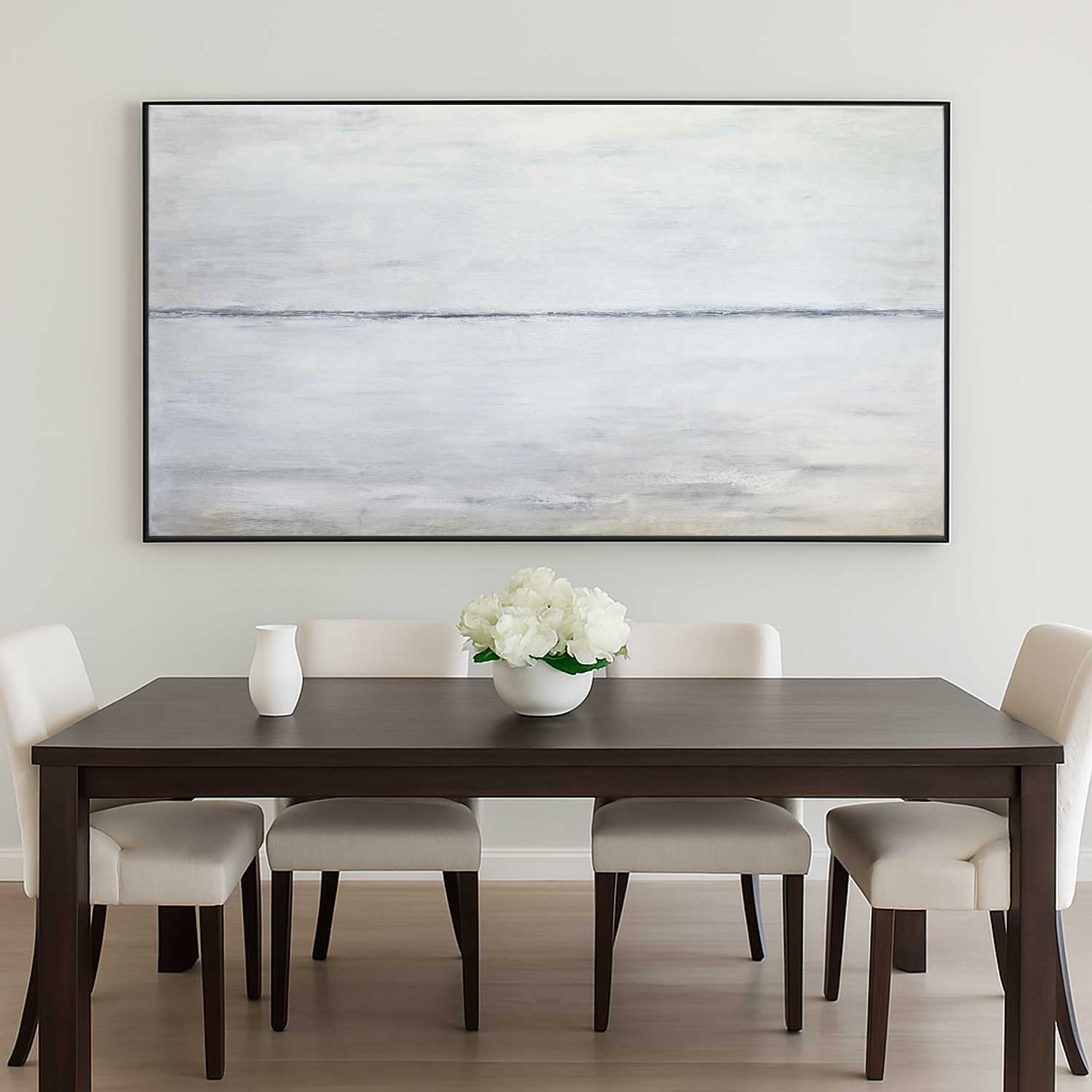 Light Painting Minimal Long Wide Easy Art Large Scale Canvas