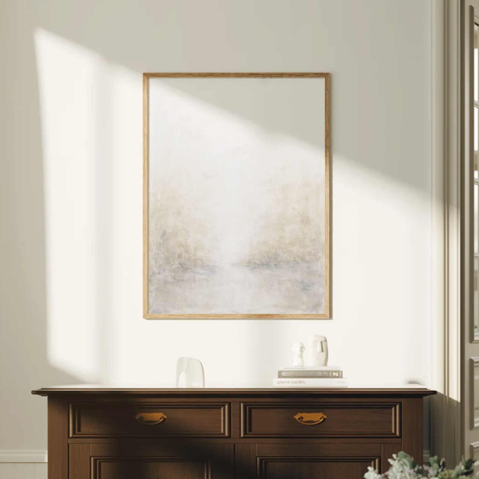 Impressionist Painting Modern Design Neutrals