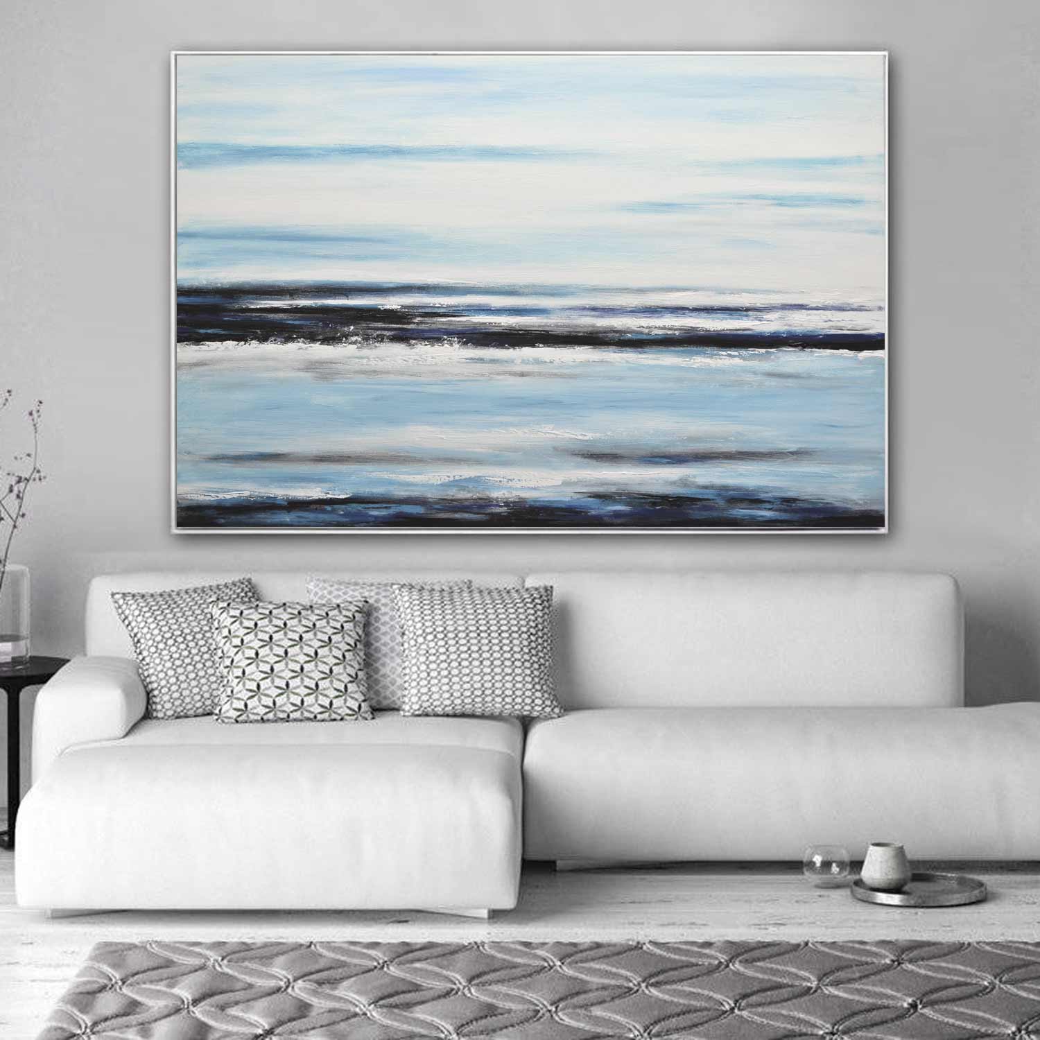 seascape Landscape Painting On Canvas Centerpiece