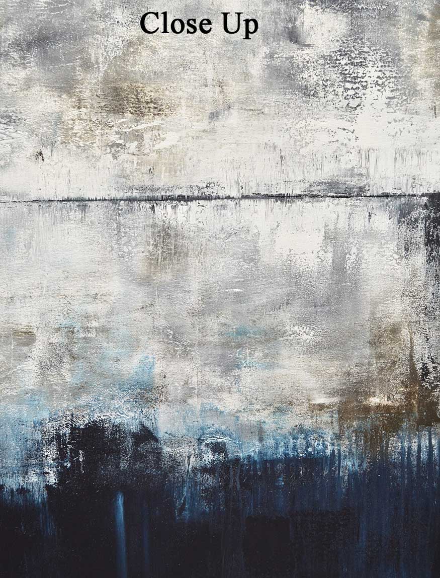 close up painting silent strength
