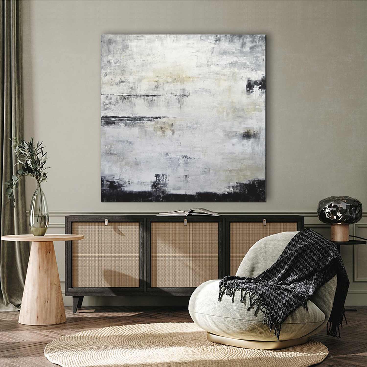 huge abstract wall decor